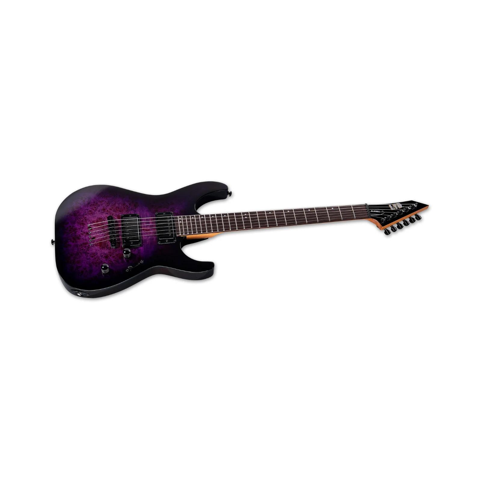 ESP LTD M-200DX NT Electric Guitar – Purple Burst - Image 3