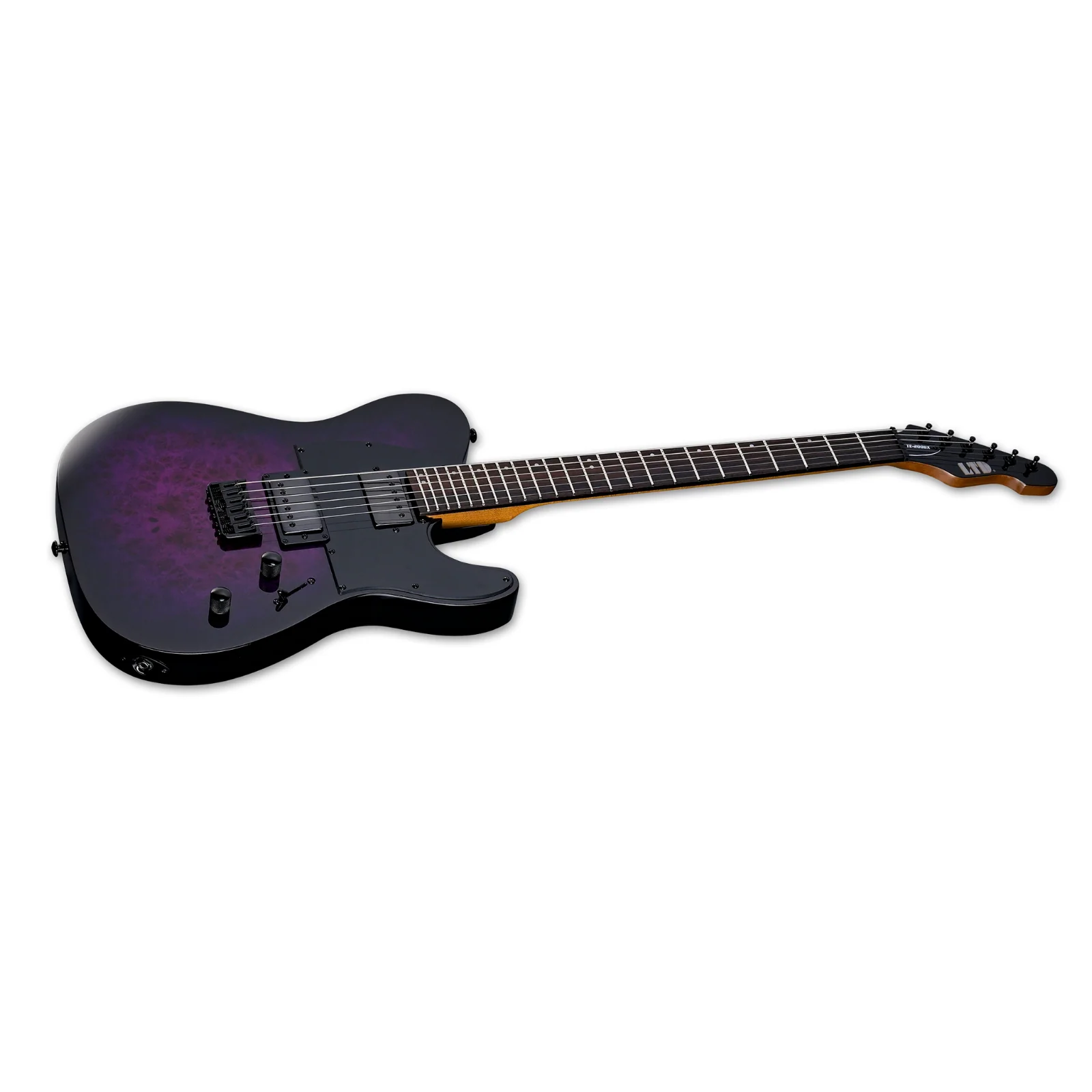 ESP LTD TE-200DX Electric Guitar — Purple Burst - Image 3