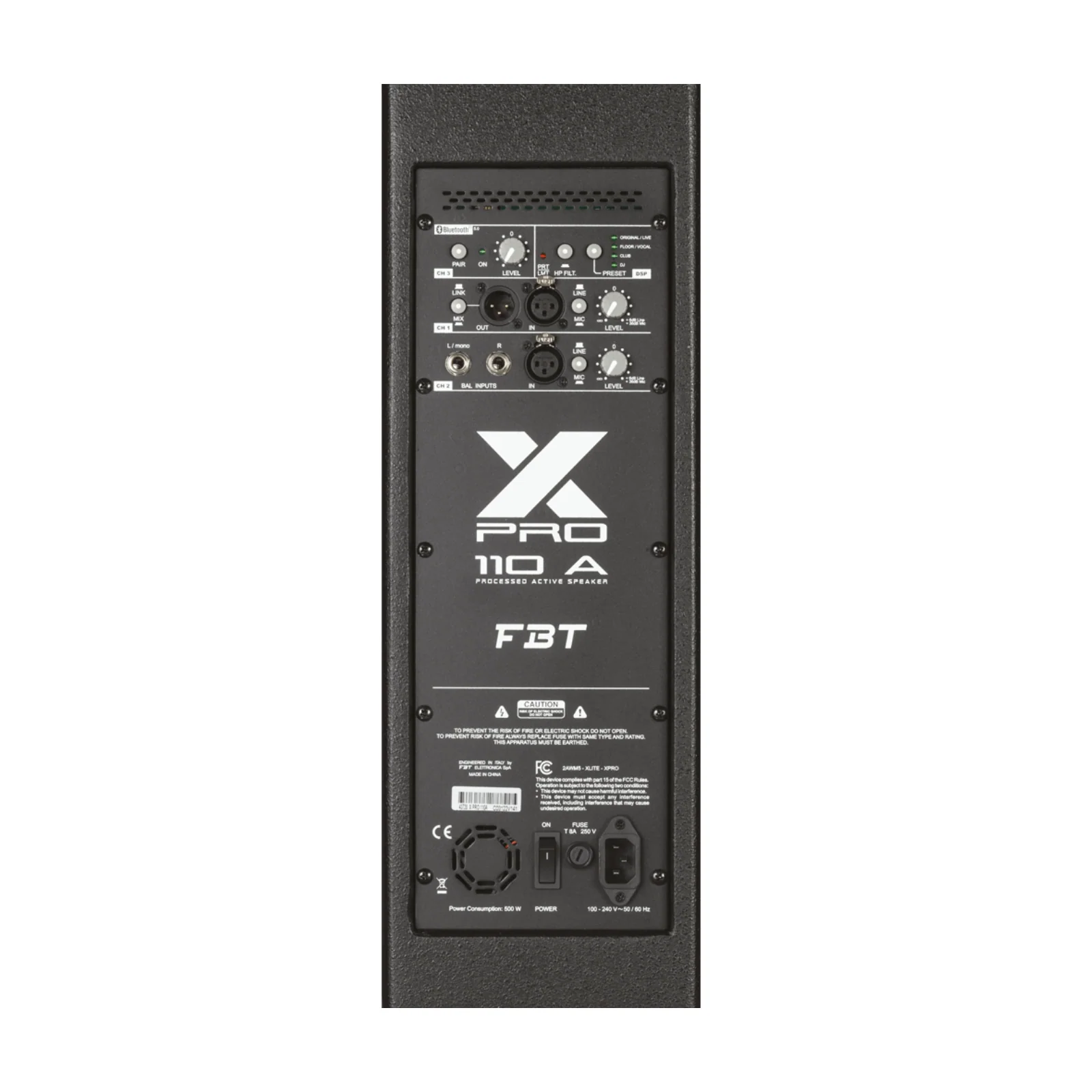 FBT X-PRO 110A – 10″ Active 2-Way Loudspeaker - Image 2