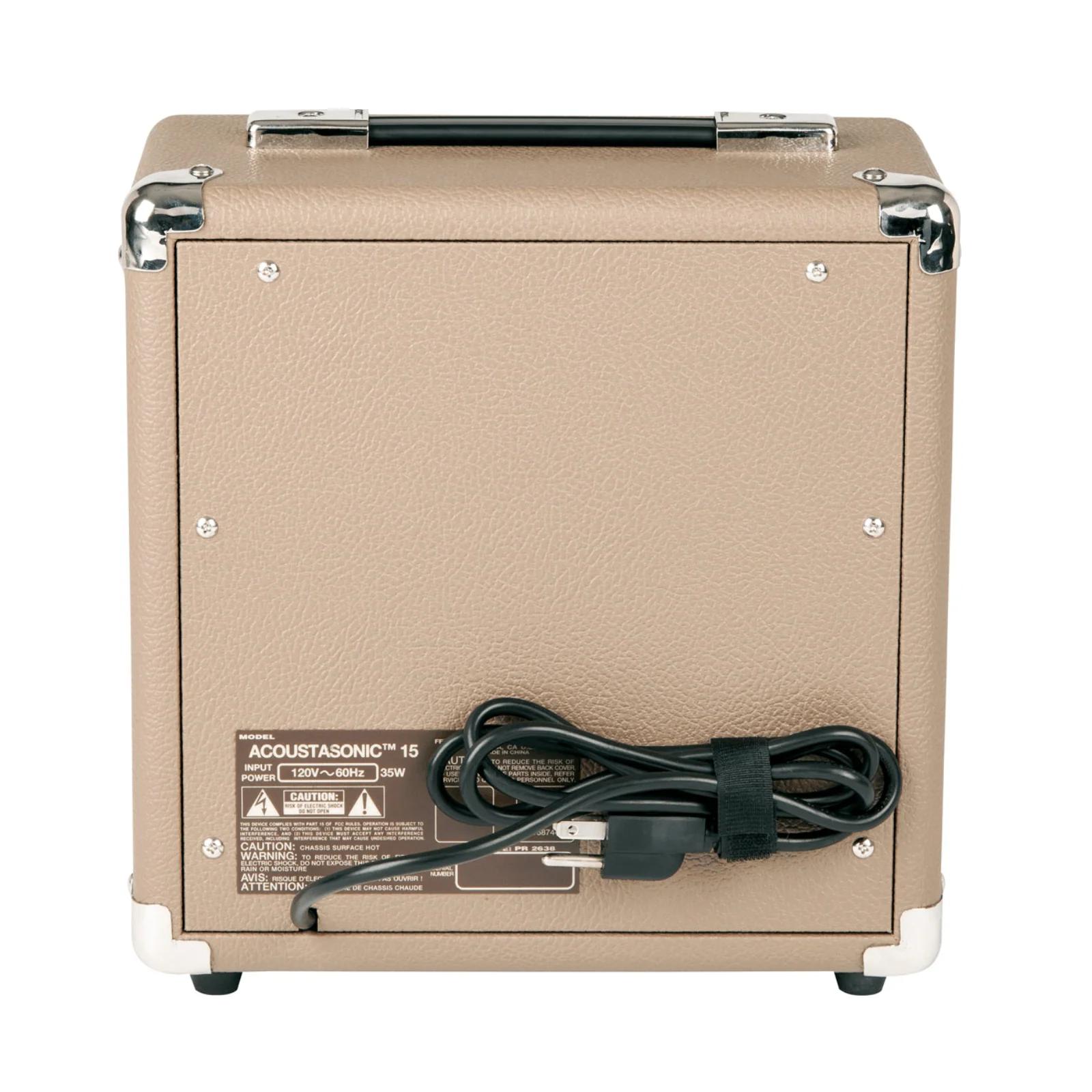 Fender Acoustasonic™ 15 – Acoustic Guitar Amplifier - Image 4