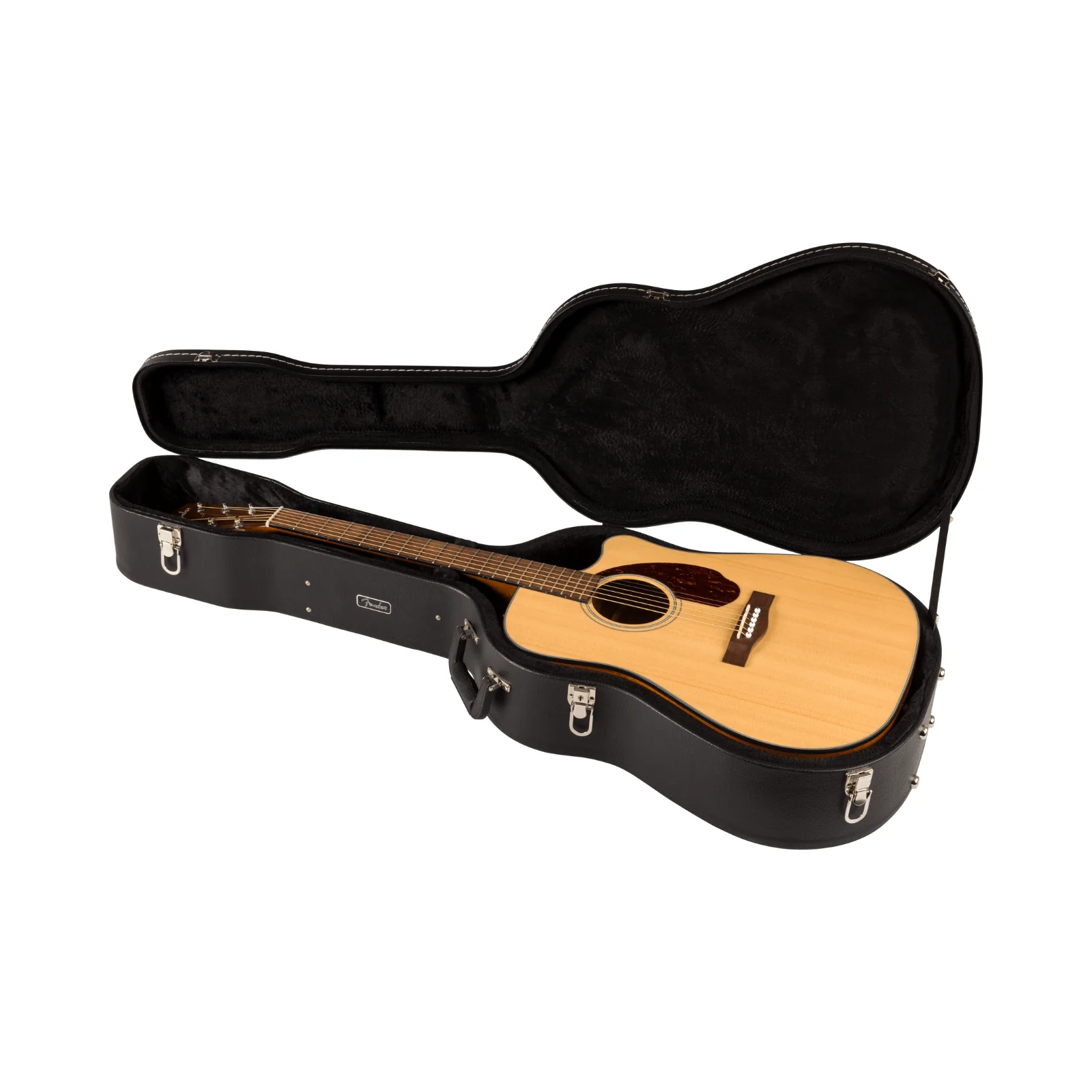 Fender CD-140SCE E-Acoustic Guitar - Natural - Image 2