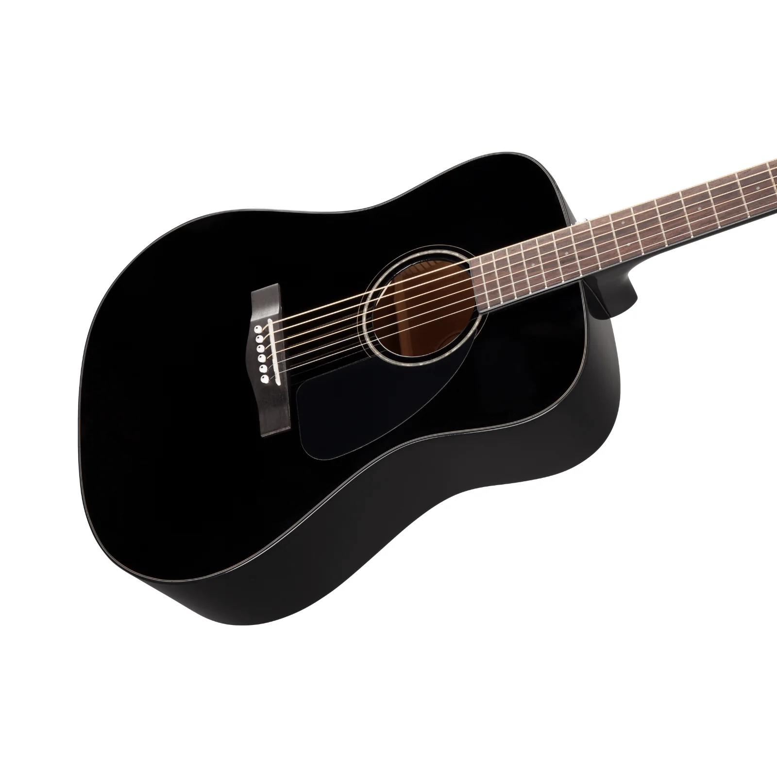 Fender CD-60 Dreadnought V3 with Case - Black - Image 3