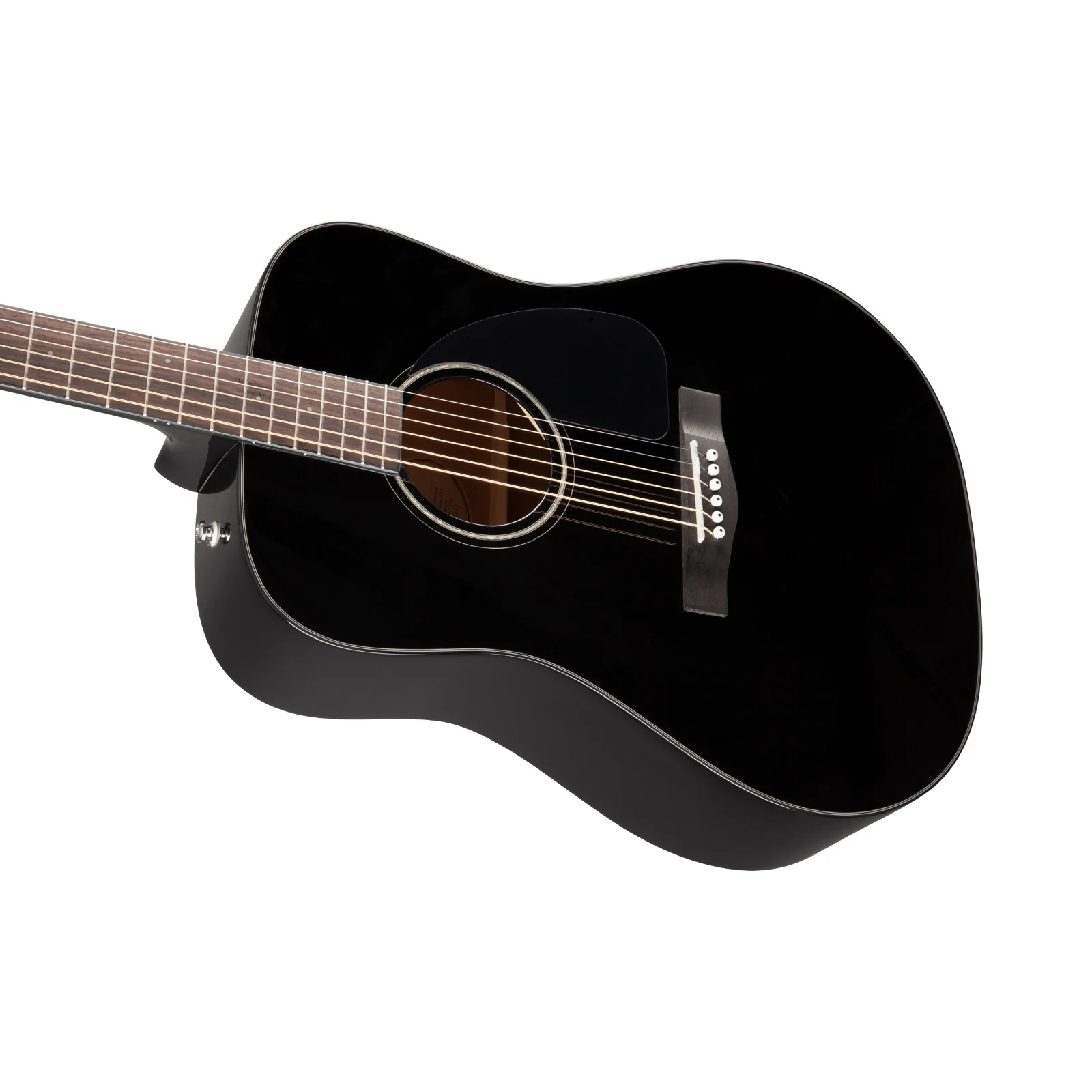 Fender CD-60 Dreadnought V3 with Case - Black - Image 4