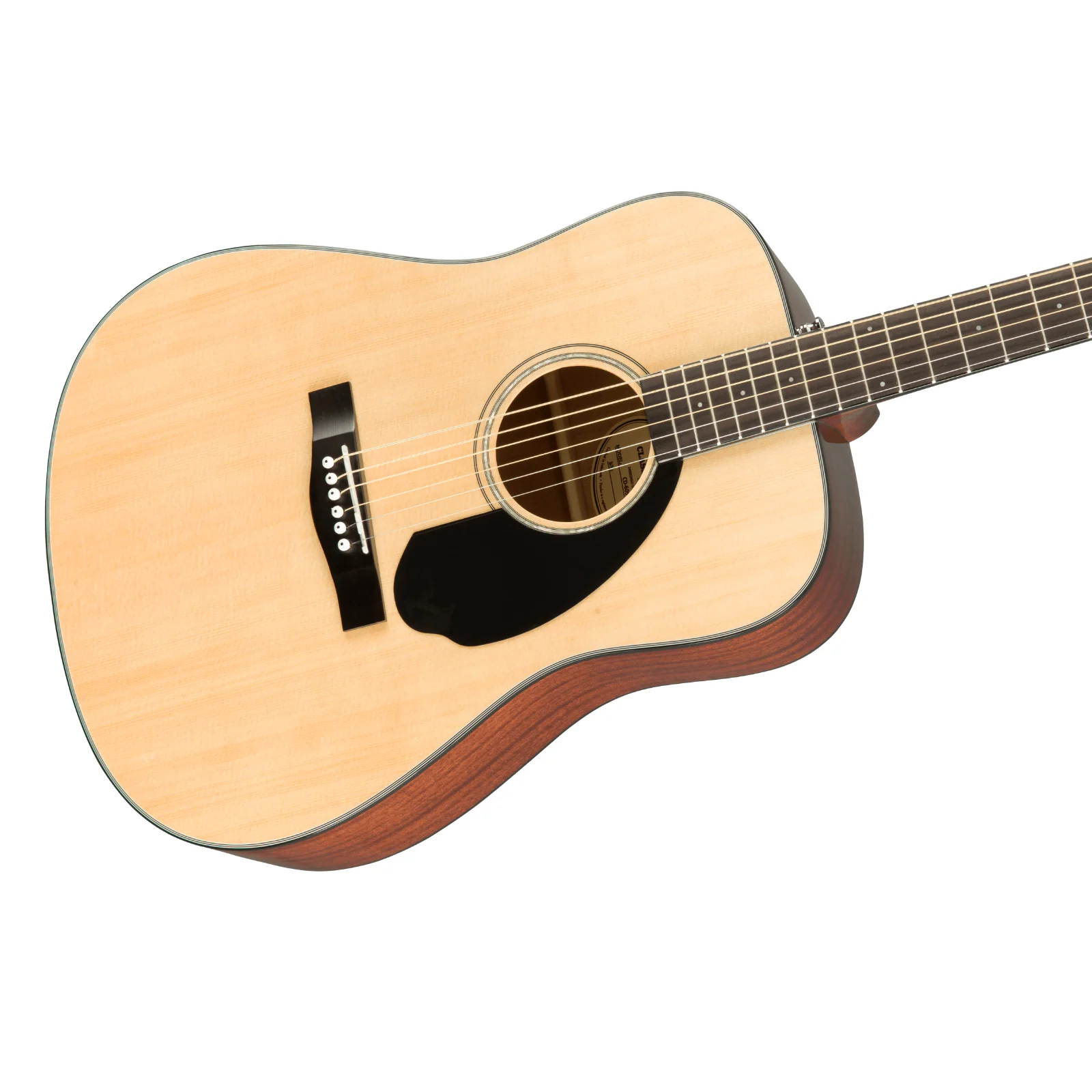 Fender CD-60S Dreadnought Acoustic Guitar – Natural - Image 5