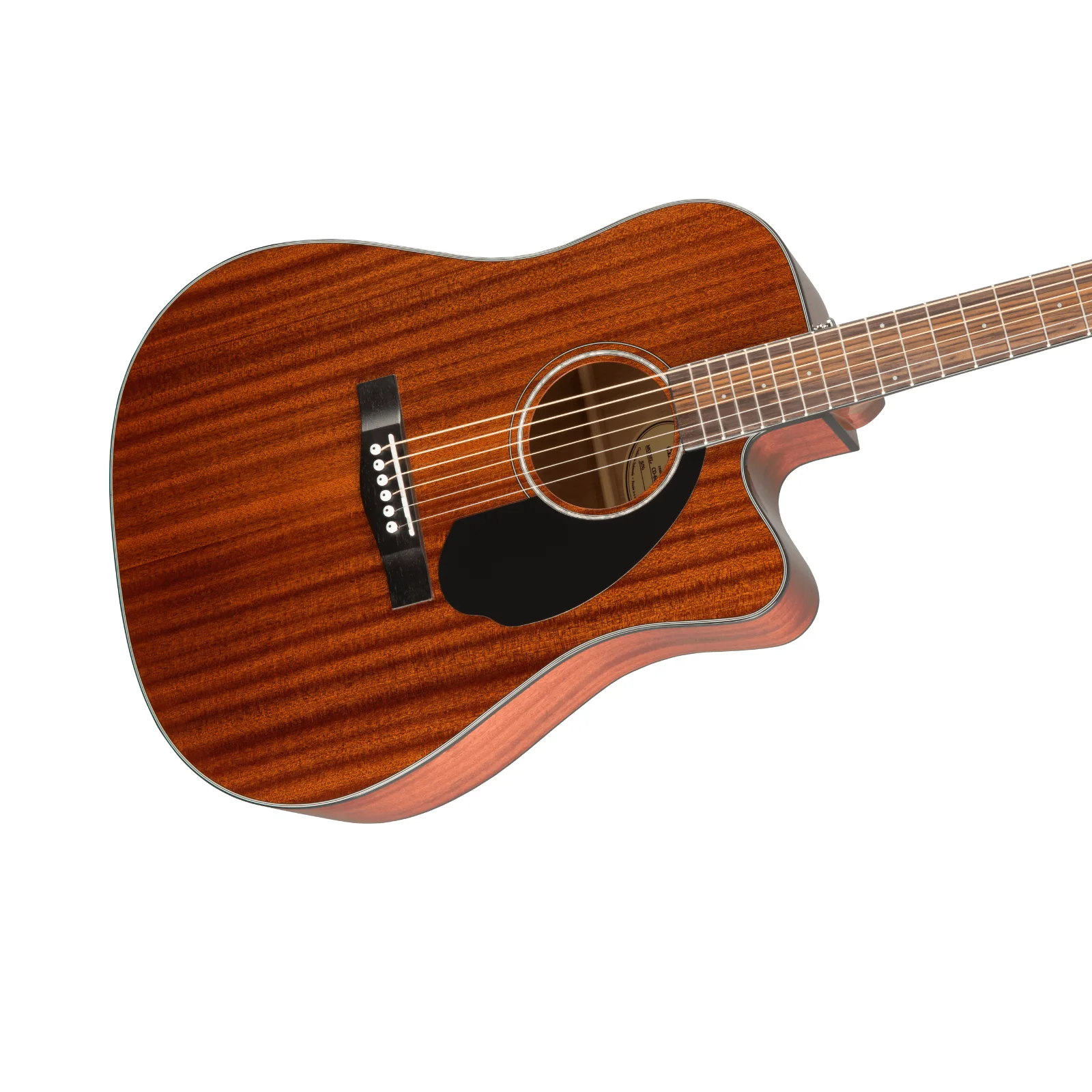 Fender CD-60SCE Acoustic-Electric Guitar – Mahogany - Image 5