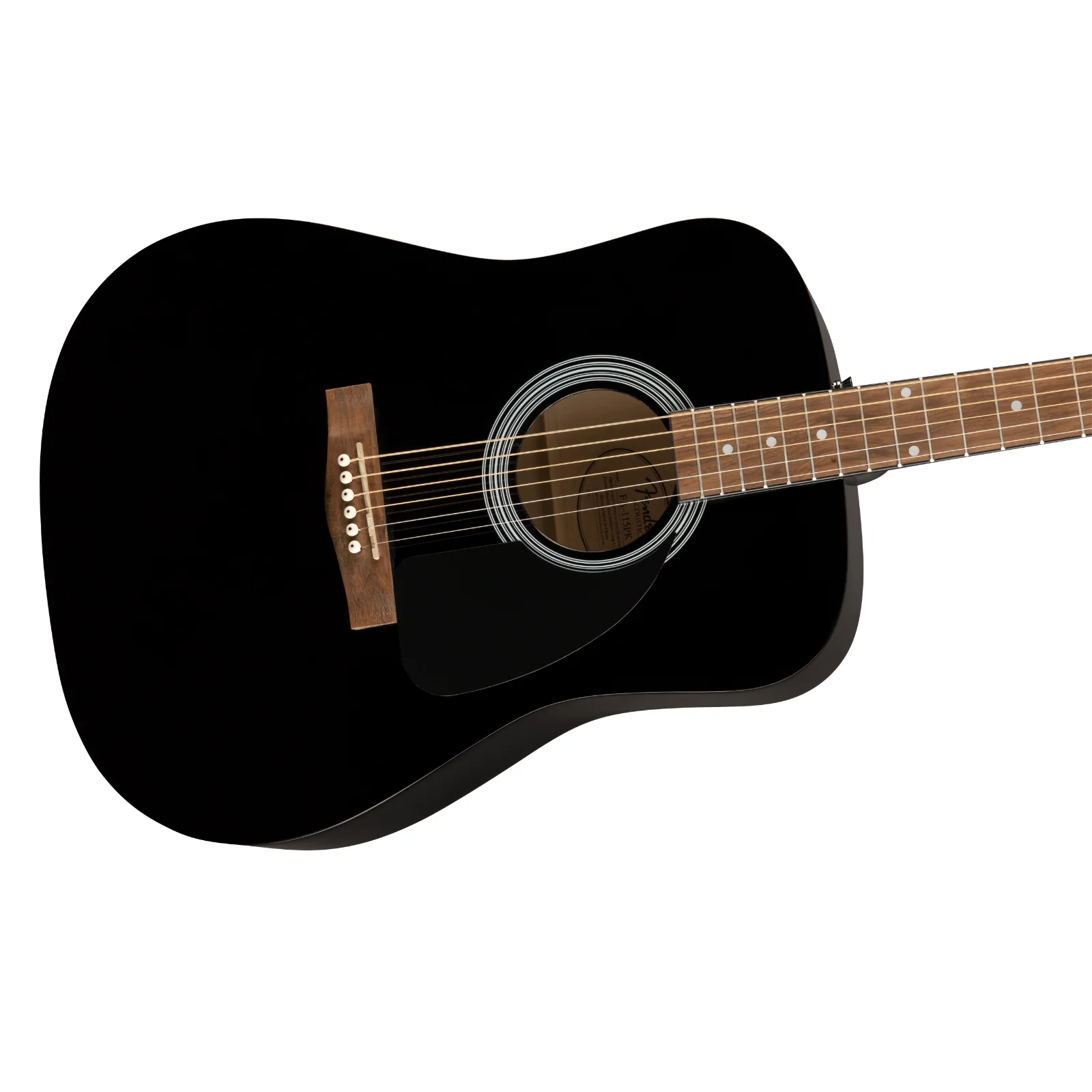 Fender FA-115 Dreadnought Acoustic Guitar Pack – Black - Image 4