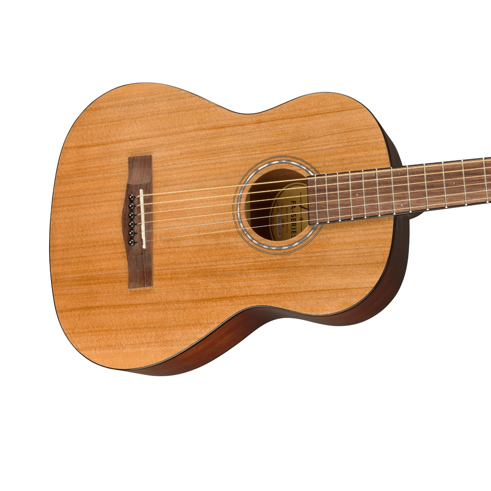 Fender FA-15 Steel Acoustic Guitar 3/4 – Natural - Image 4