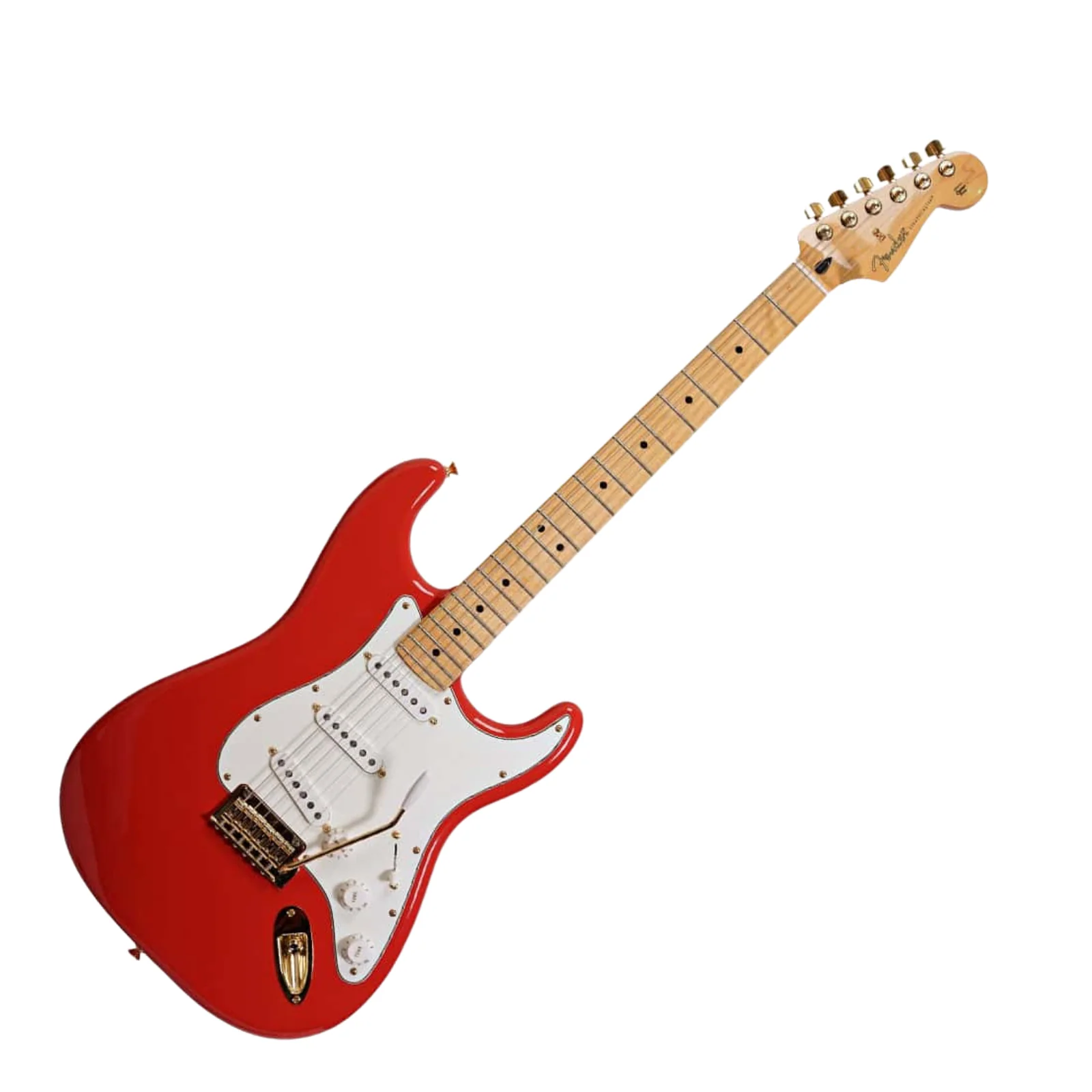 Fender Limited Edition Stratocaster – Fiesta Red with Gold - Image 4