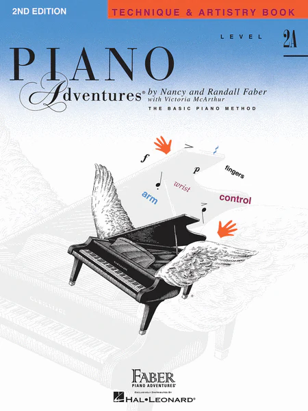 Faber Piano Adventures Piano Tech & Artistry Book Level 2A