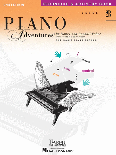 Faber Piano Adventures Piano Tech & Artistry Book Level 2B