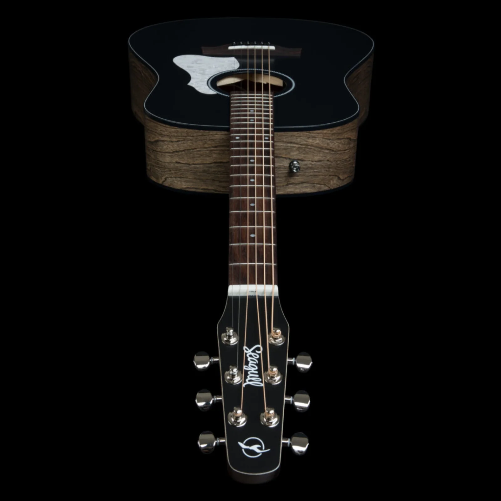 Seagull S6 Classic Black A/E - Acoustic-Electric - Image 3