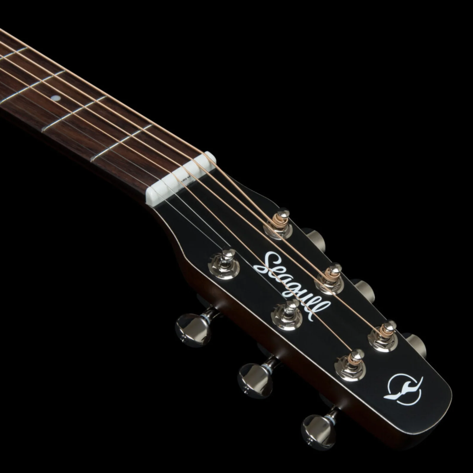 Seagull S6 Classic Black A/E - Acoustic-Electric - Image 5