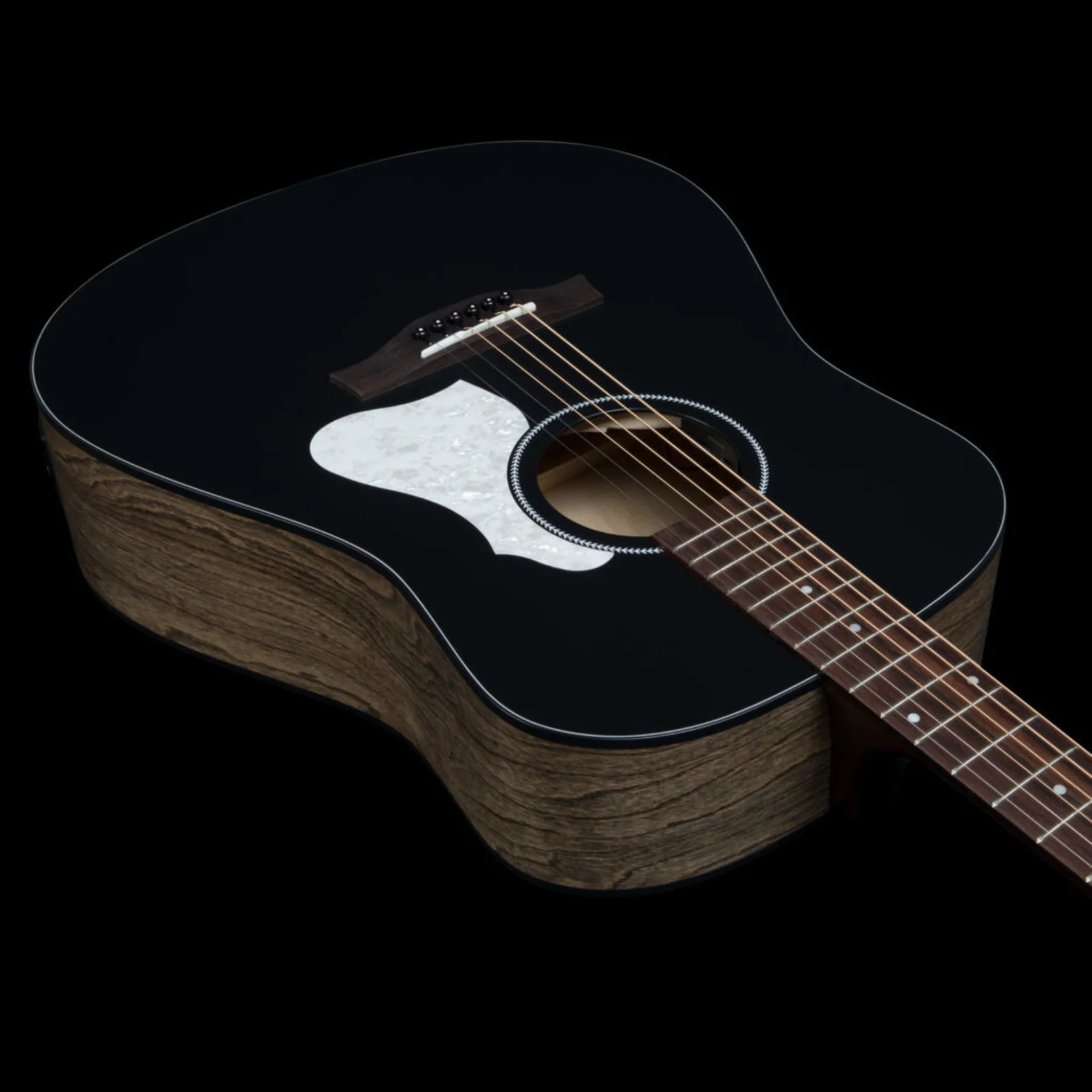 Seagull S6 Classic Black A/E - Acoustic-Electric - Image 6