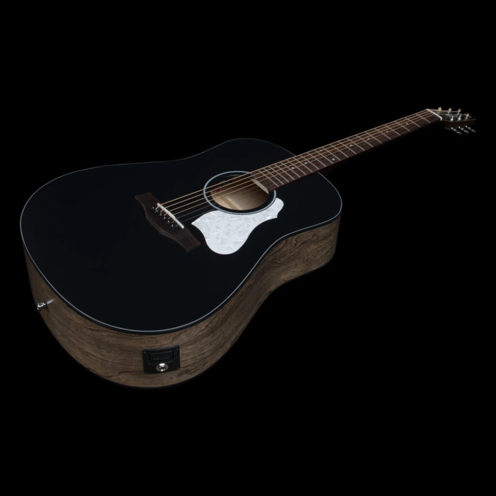 Seagull S6 Classic Black A/E - Acoustic-Electric - Image 9