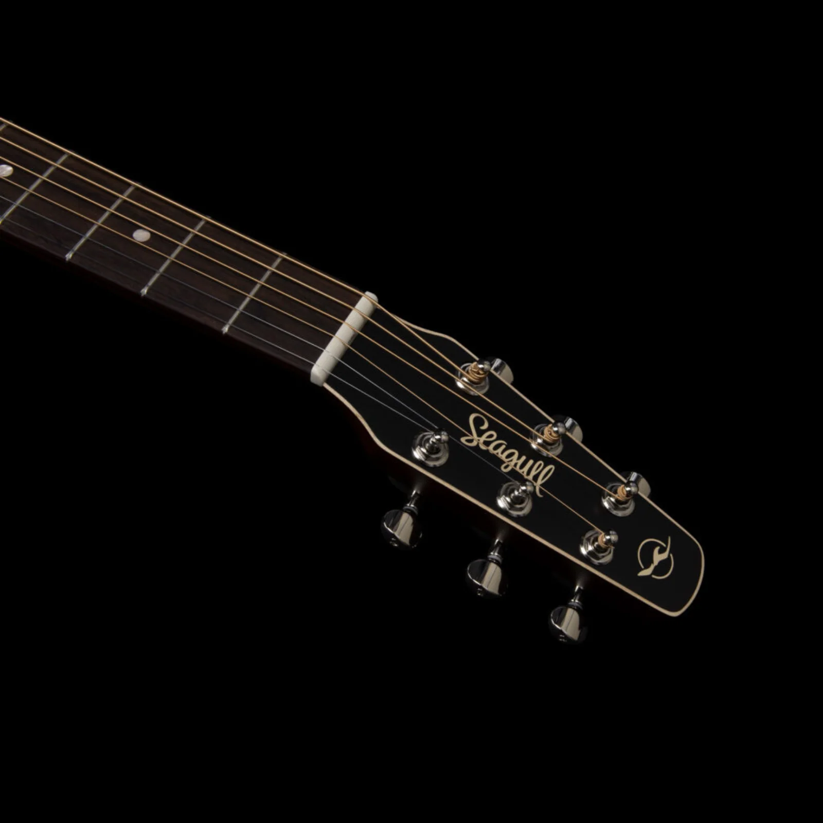 Seagull S6 Original Burnt Umber Presys II - Electro Acoustic Guitar - Image 5