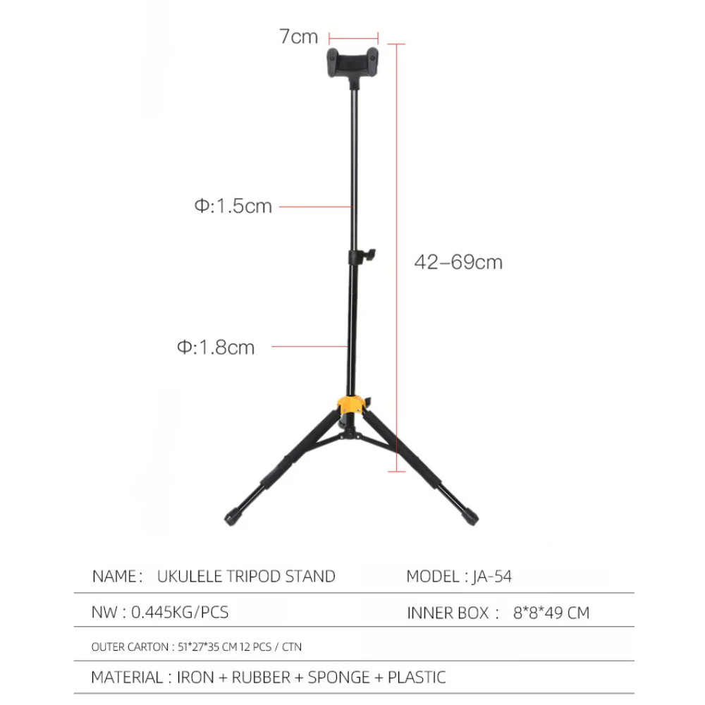 Hebikuo JA-54 Violin/Ukulele Floor Stand - Image 3