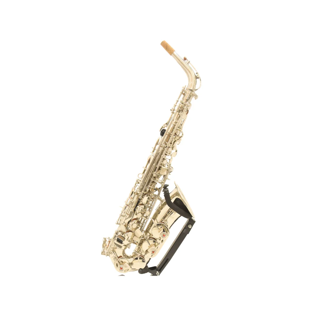 Heinrich GSW-01 Alto Saxophone with Case - Silver - Image 2