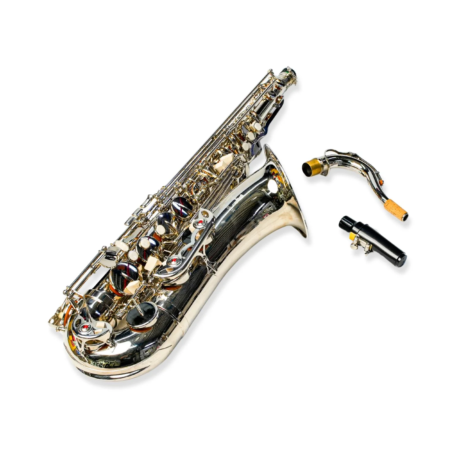 Heinrich GSW-02 Tenor Saxophone – Silver - Image 3