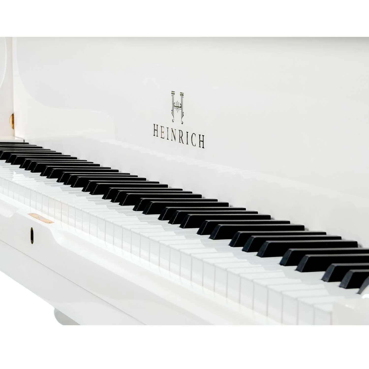 Heinrich HGP-152W WSP Round Legs Grand Piano – White - Image 11