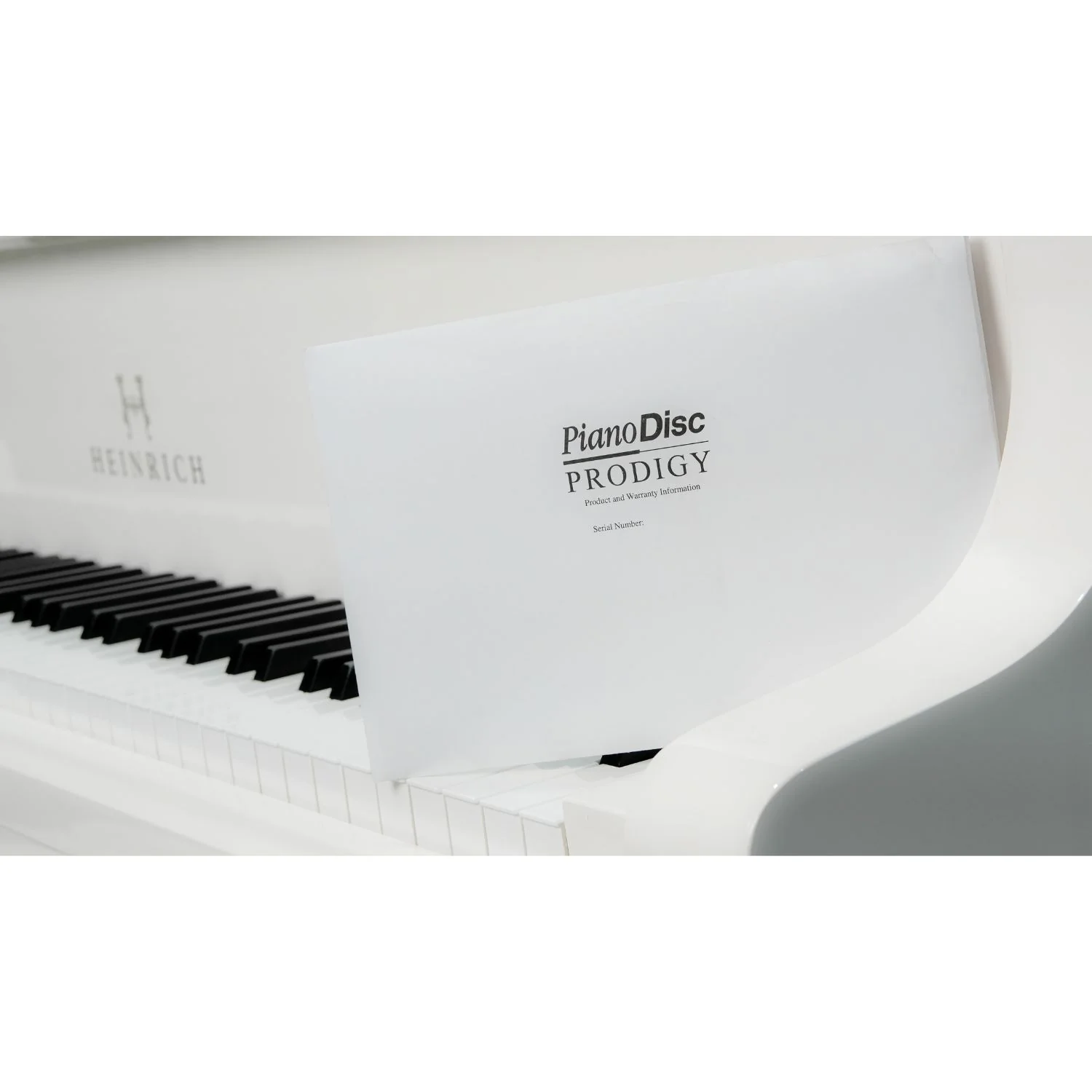 Heinrich HGP-152W WSP Round Legs Grand Piano – White - Image 19