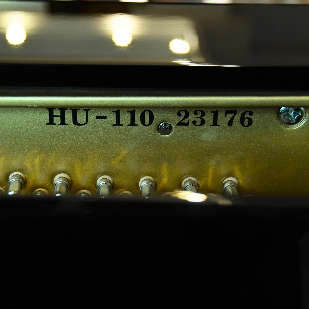 Heinrich HU-110 Upright Piano -  Black - Image 6