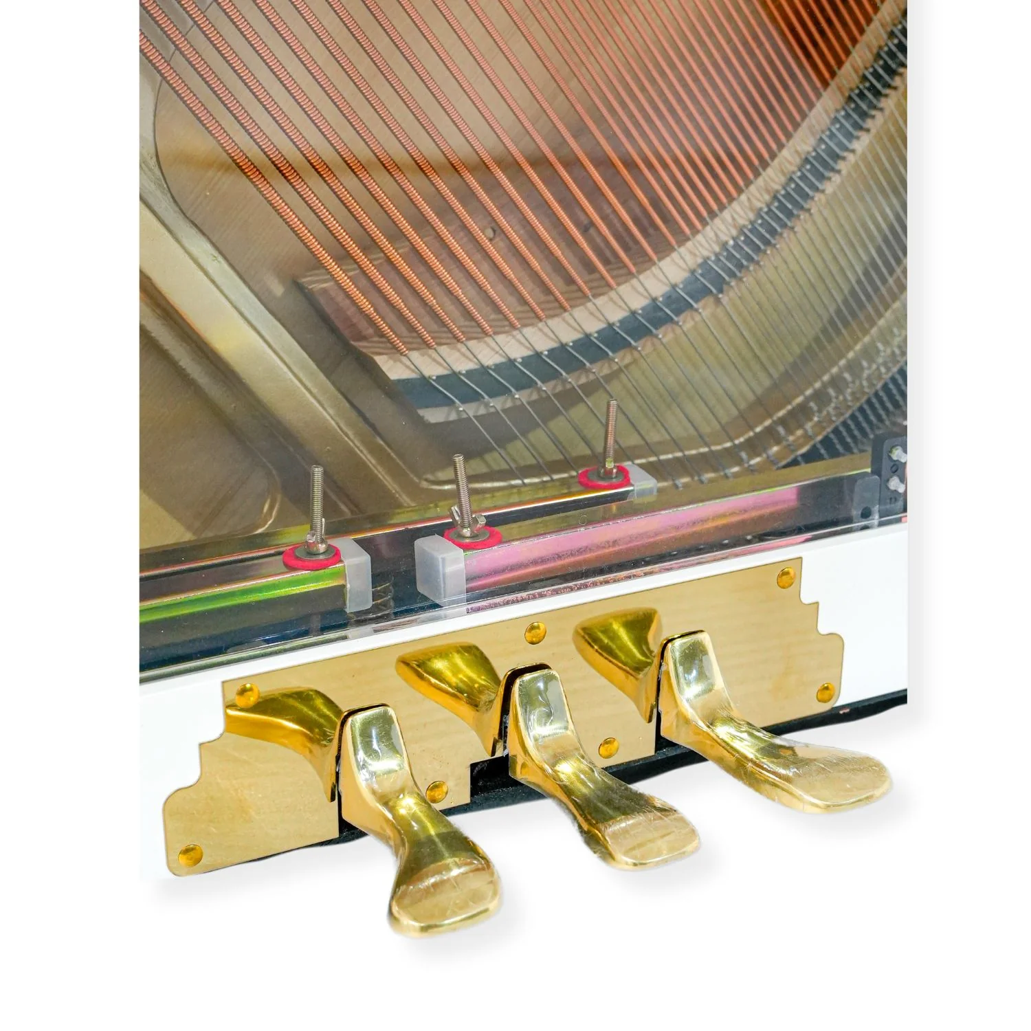 Heinrich HUP-121CW Upright Piano – Crystal White - Image 12