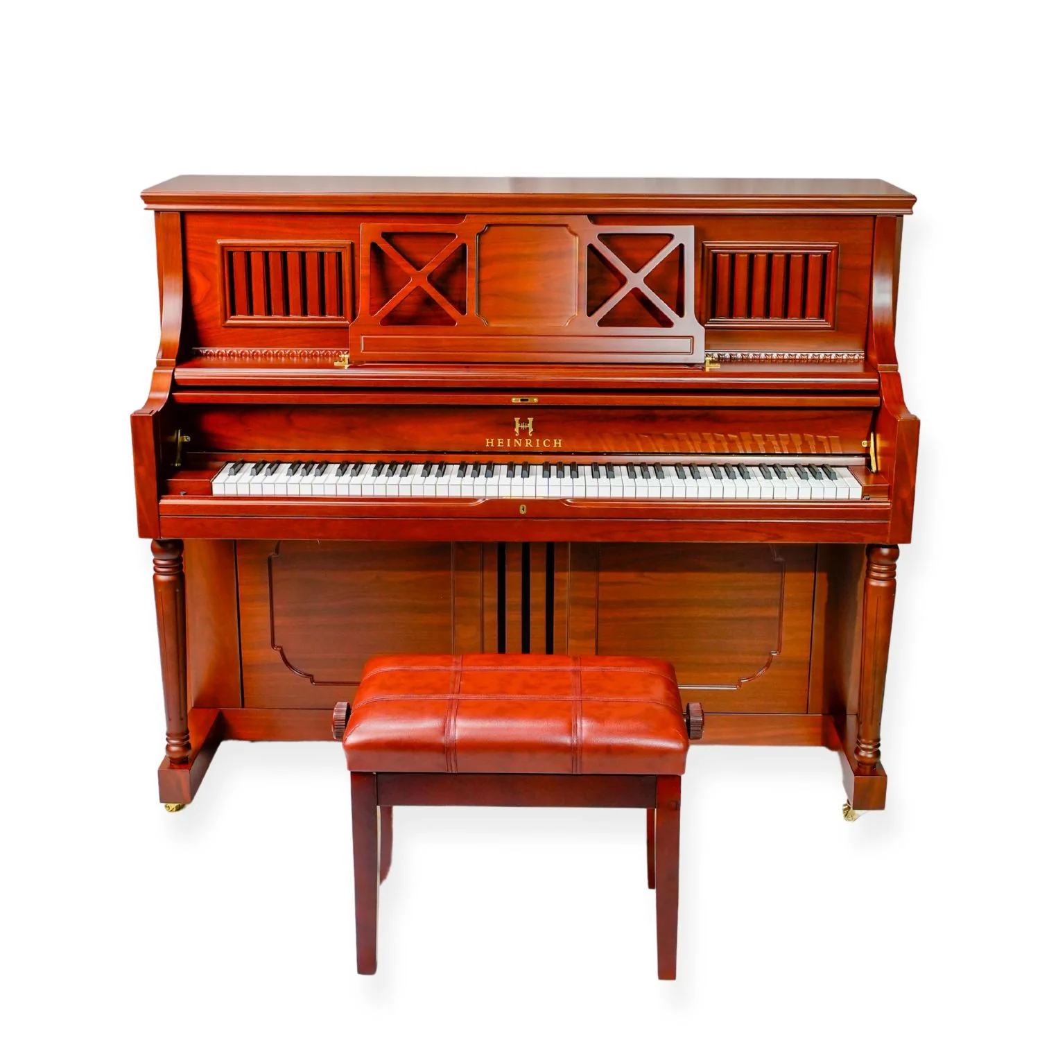 Heinrich HUP-125MA Upright Piano - Mahogany Matte