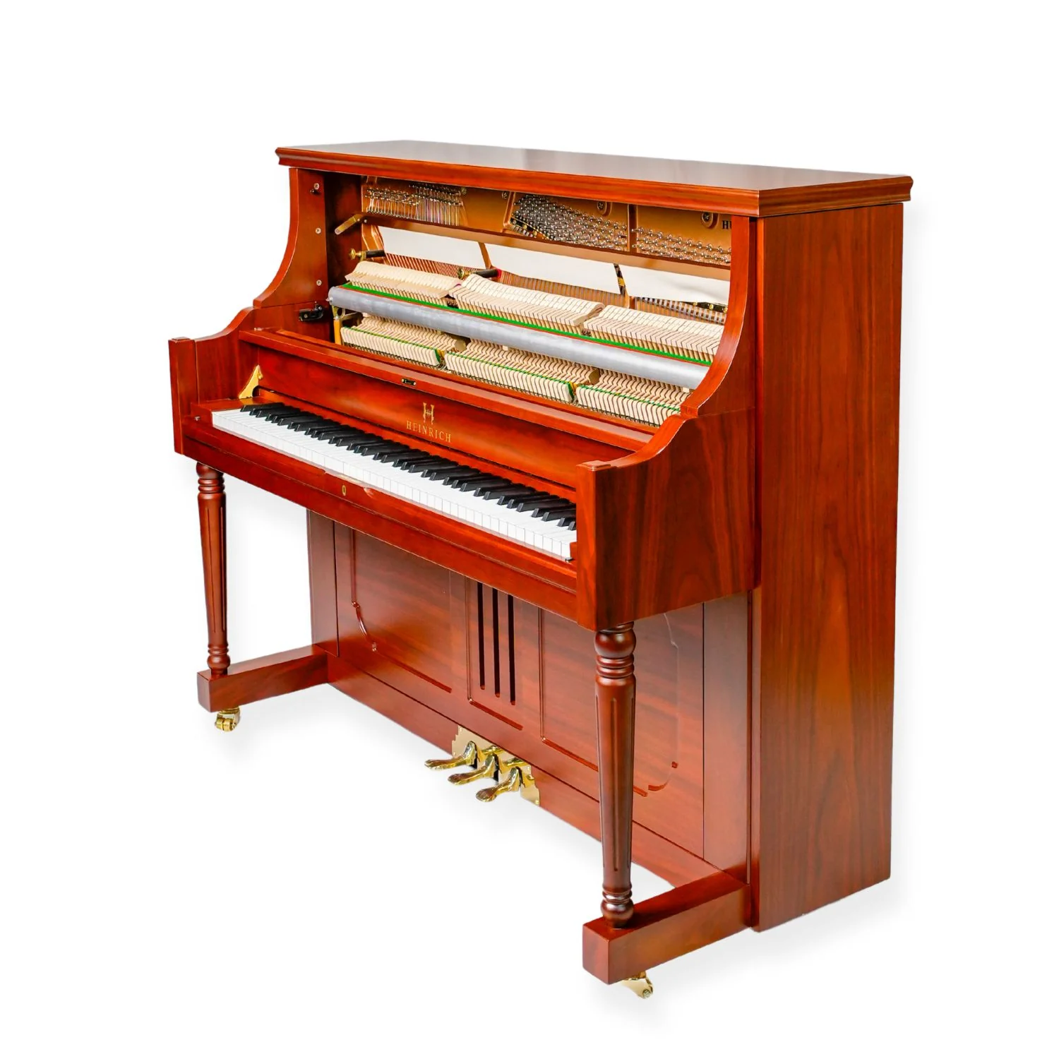 Heinrich HUP-125MA Upright Piano - Mahogany Matte - Image 5