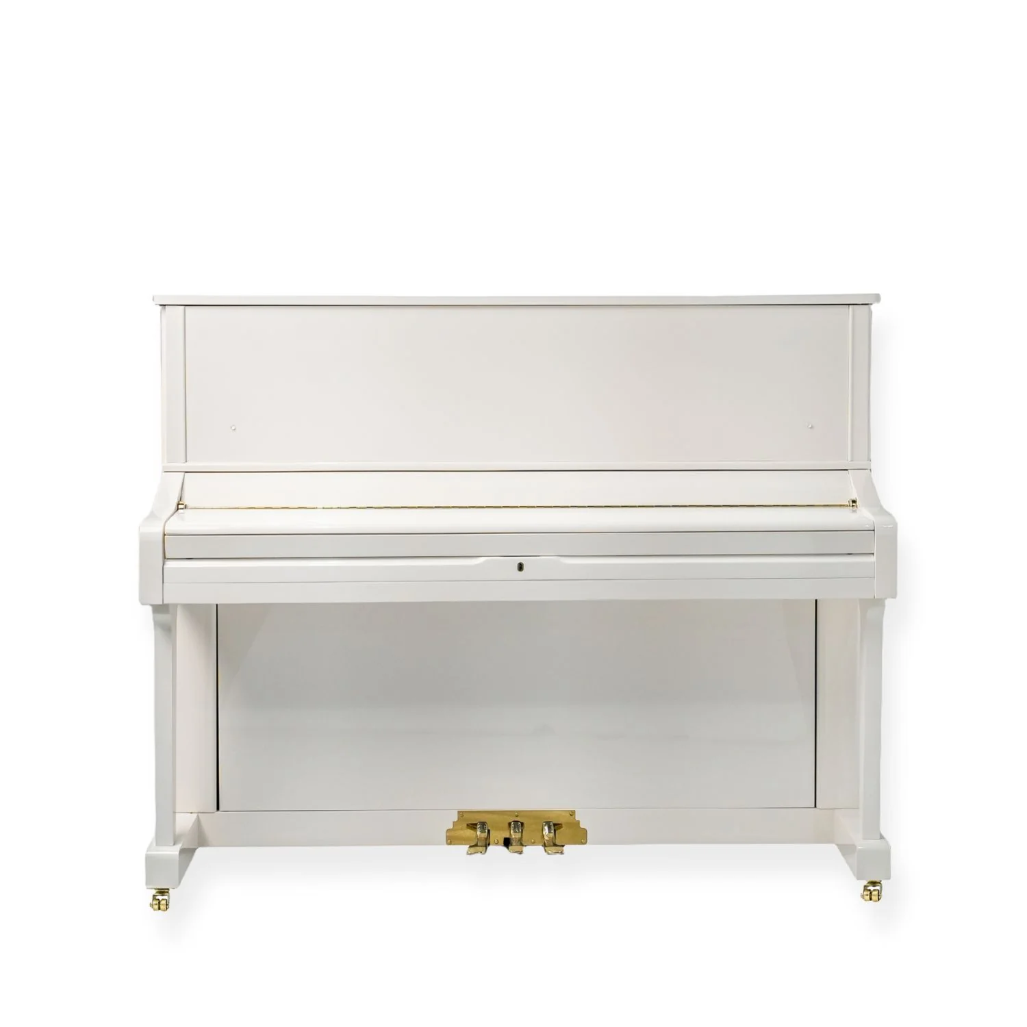 Heinrich Upright Piano HUP-121W – High Gloss White - Image 2