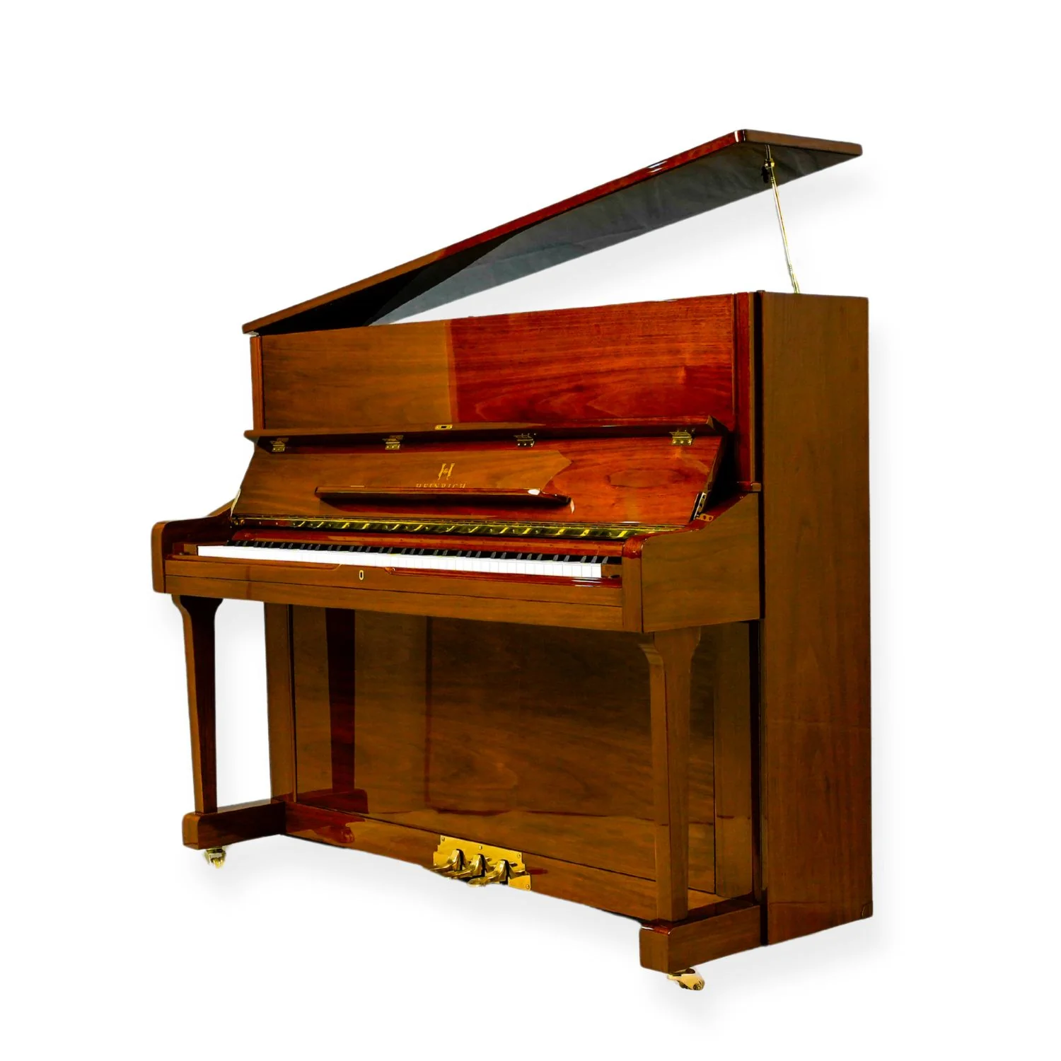 Heinrich Upright Piano HUP-121WA – Walnut - Image 10