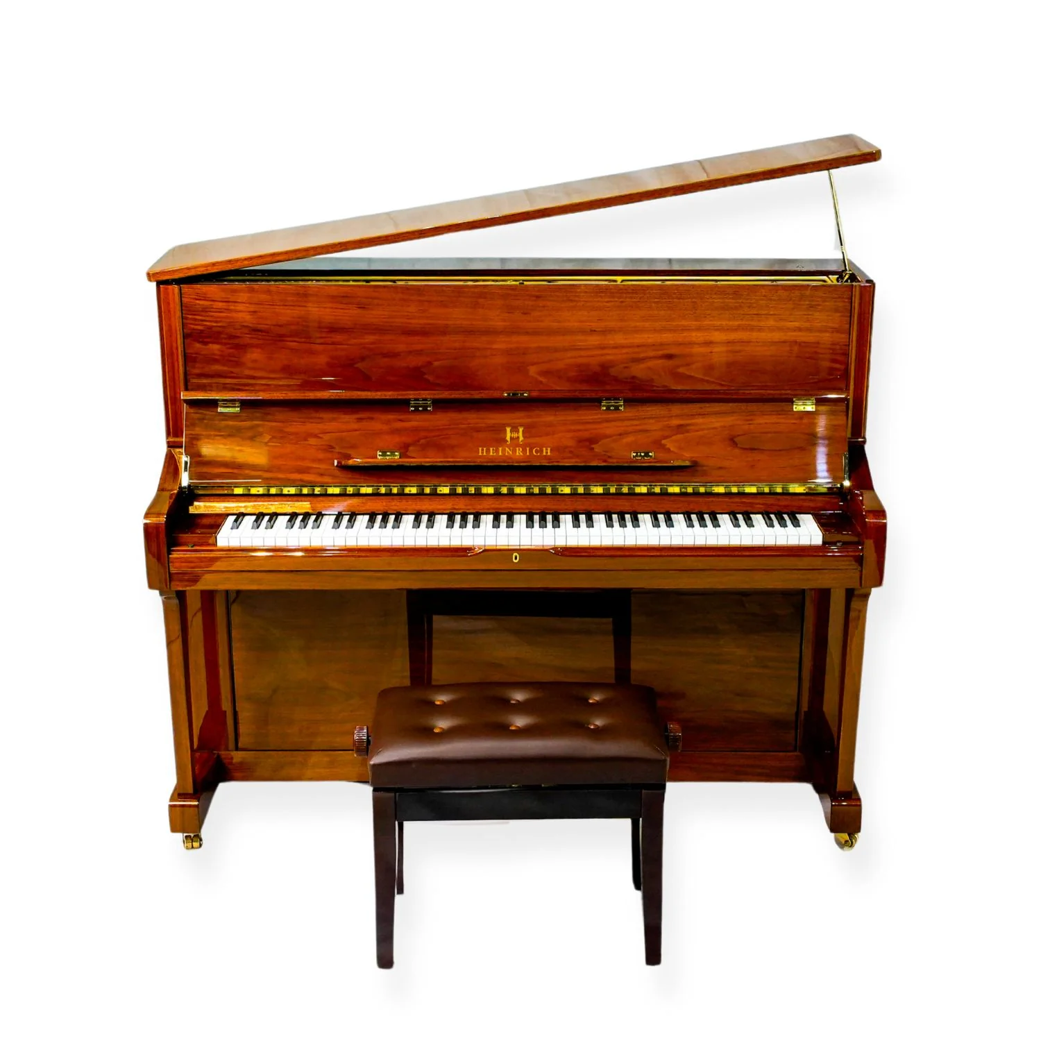 Heinrich Upright Piano HUP-121WA – Walnut - Image 7