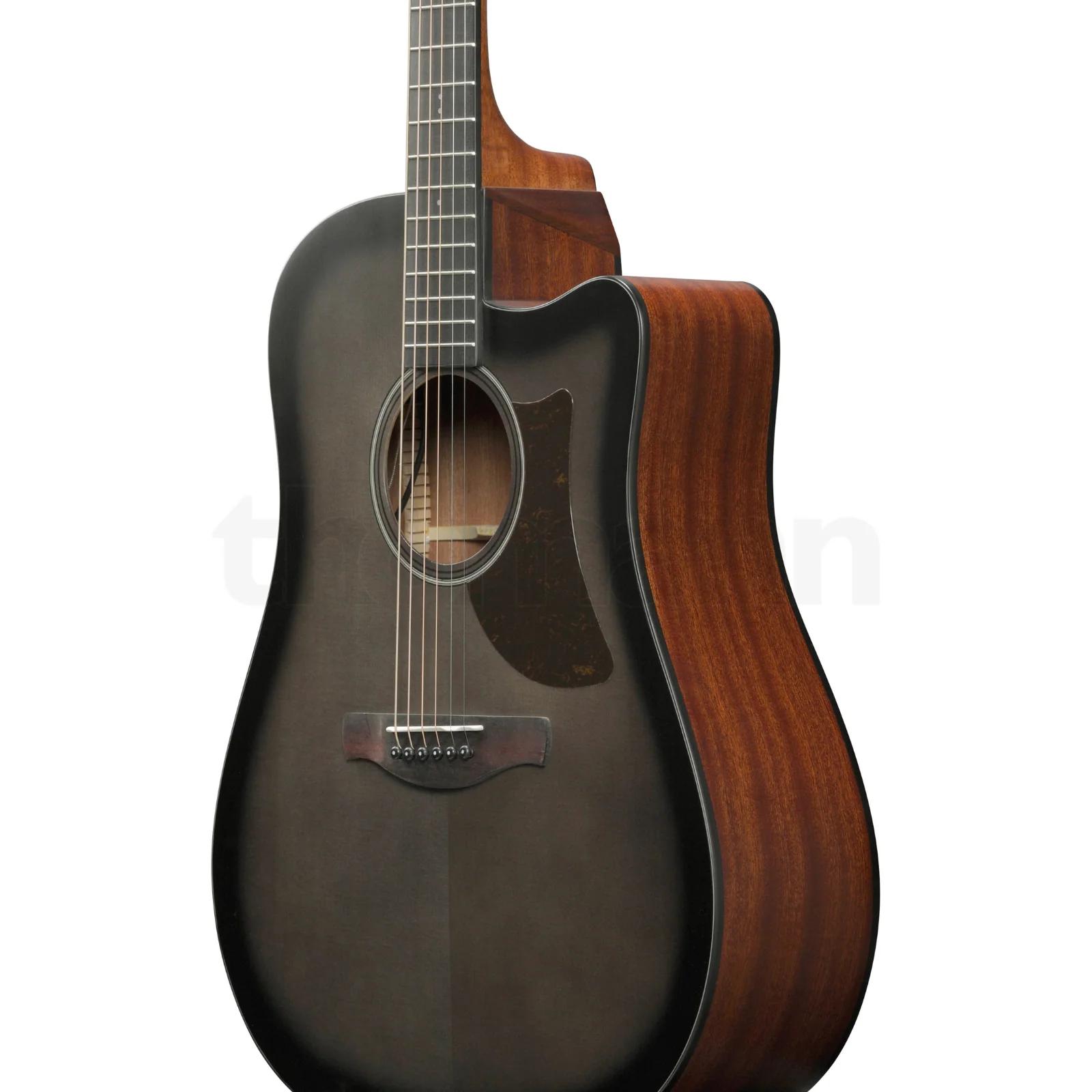 Ibanez AAD50CE-TCB Dreadnought Semi-Acoustic Guitar - Image 5
