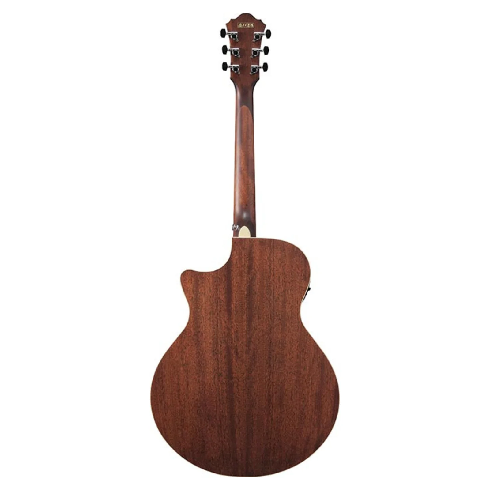 Ibanez AE100-DBF Semi Acoustic Guitar - Dark Tide Blue - Image 2