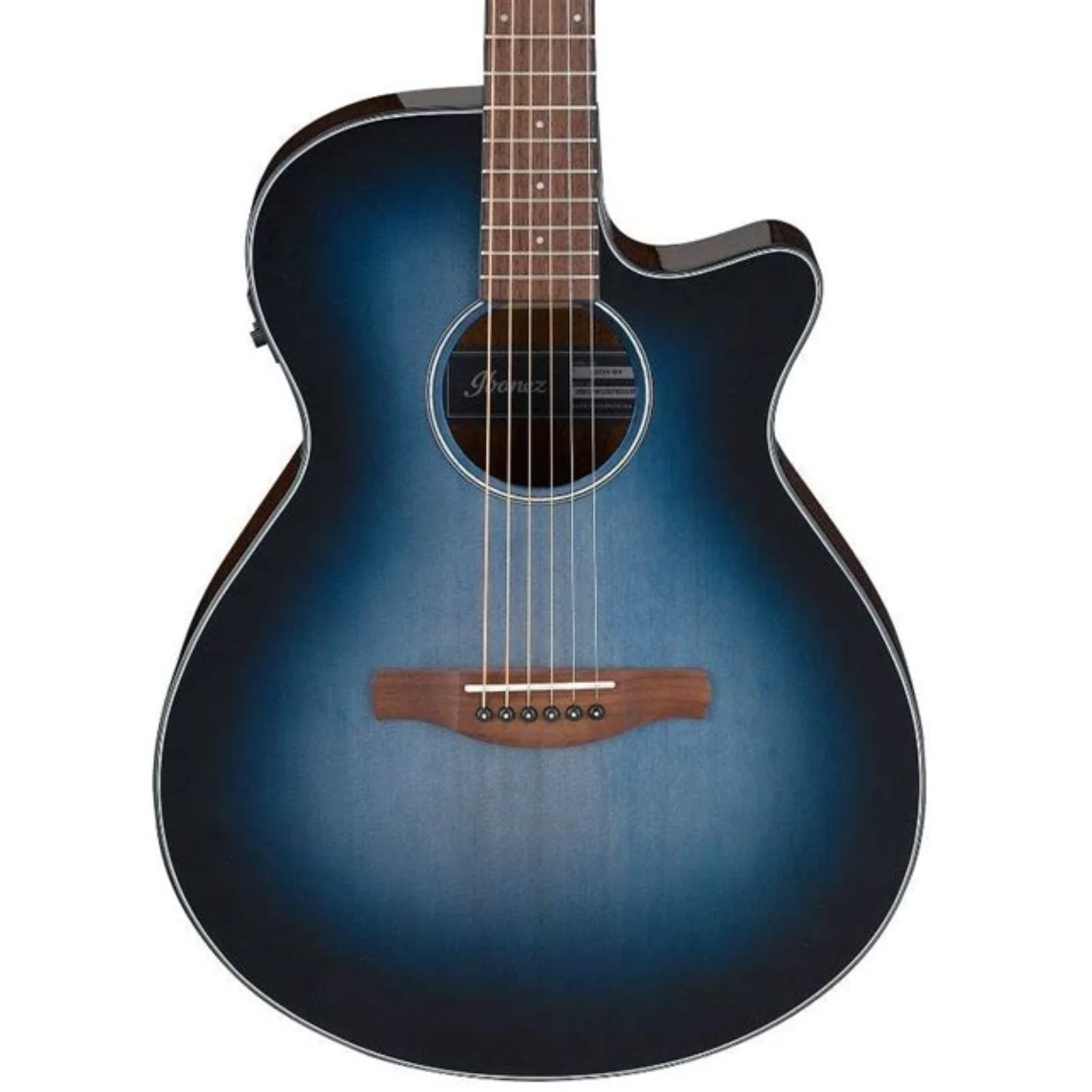 Ibanez AEG50-IBH Semi-Acoustic Guitar - Indigo Blue - Image 5
