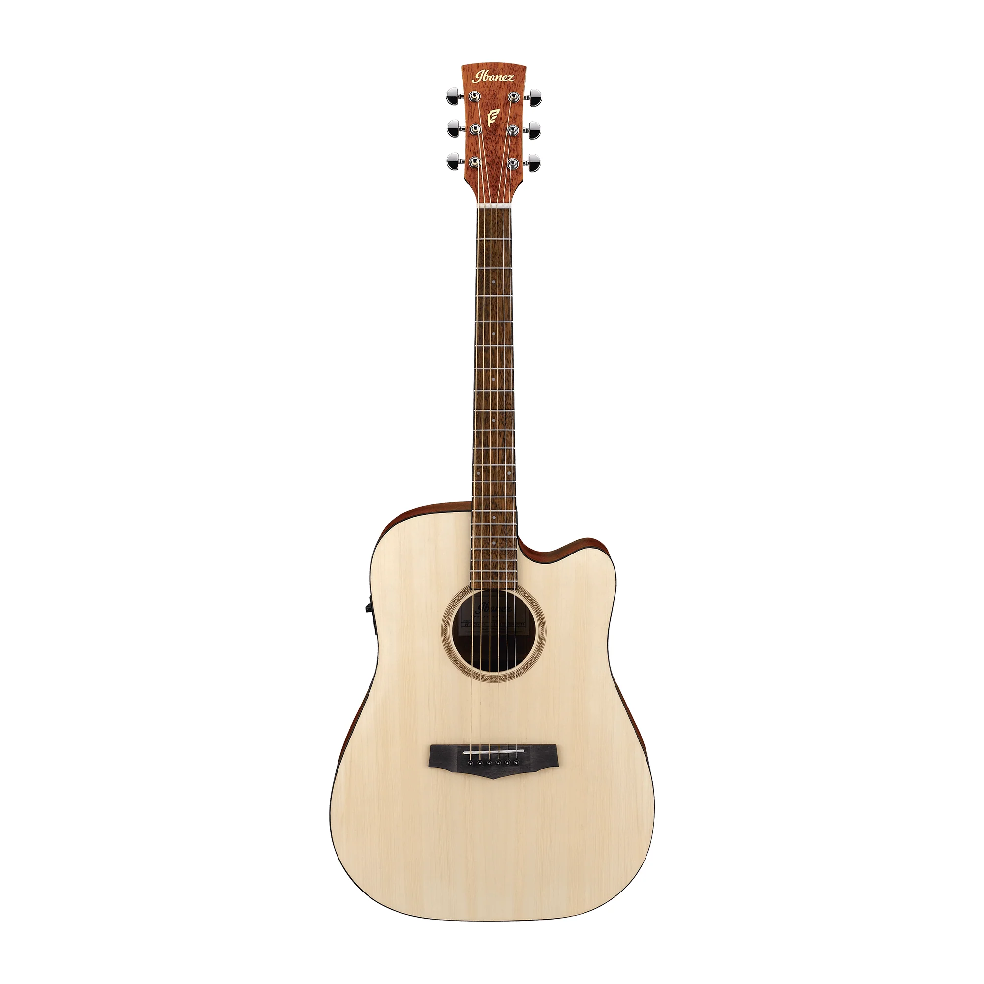 Ibanez PF10CE‑OPN Electro‑Acoustic Guitar – Open pore Natural