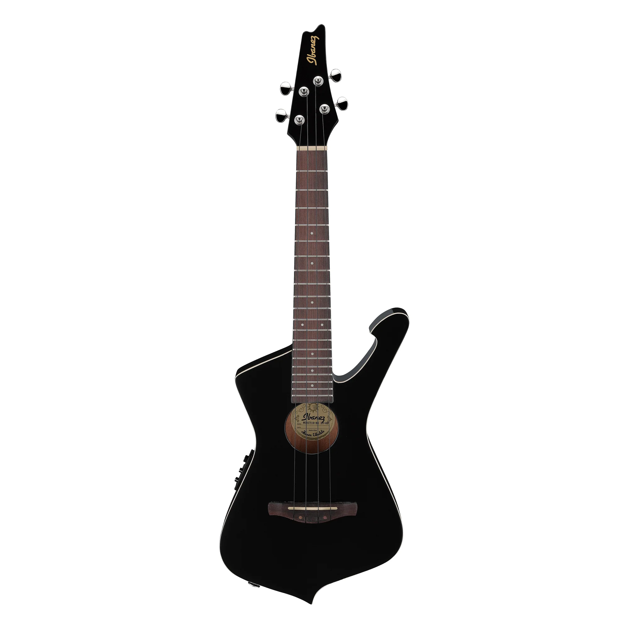 Ibanez Semi-Acoustic Ukulele UICT10-BK