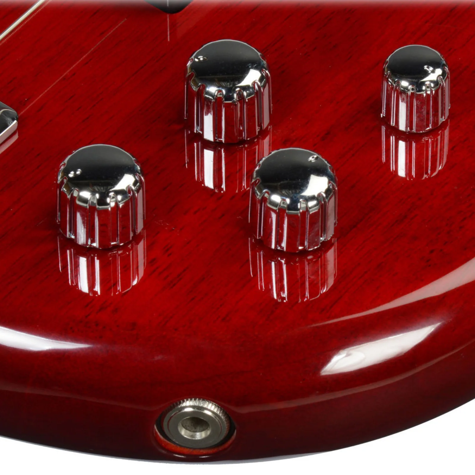 Ibanez GSR200-TR Electric Bass Guitar - Transparent Red - Image 2