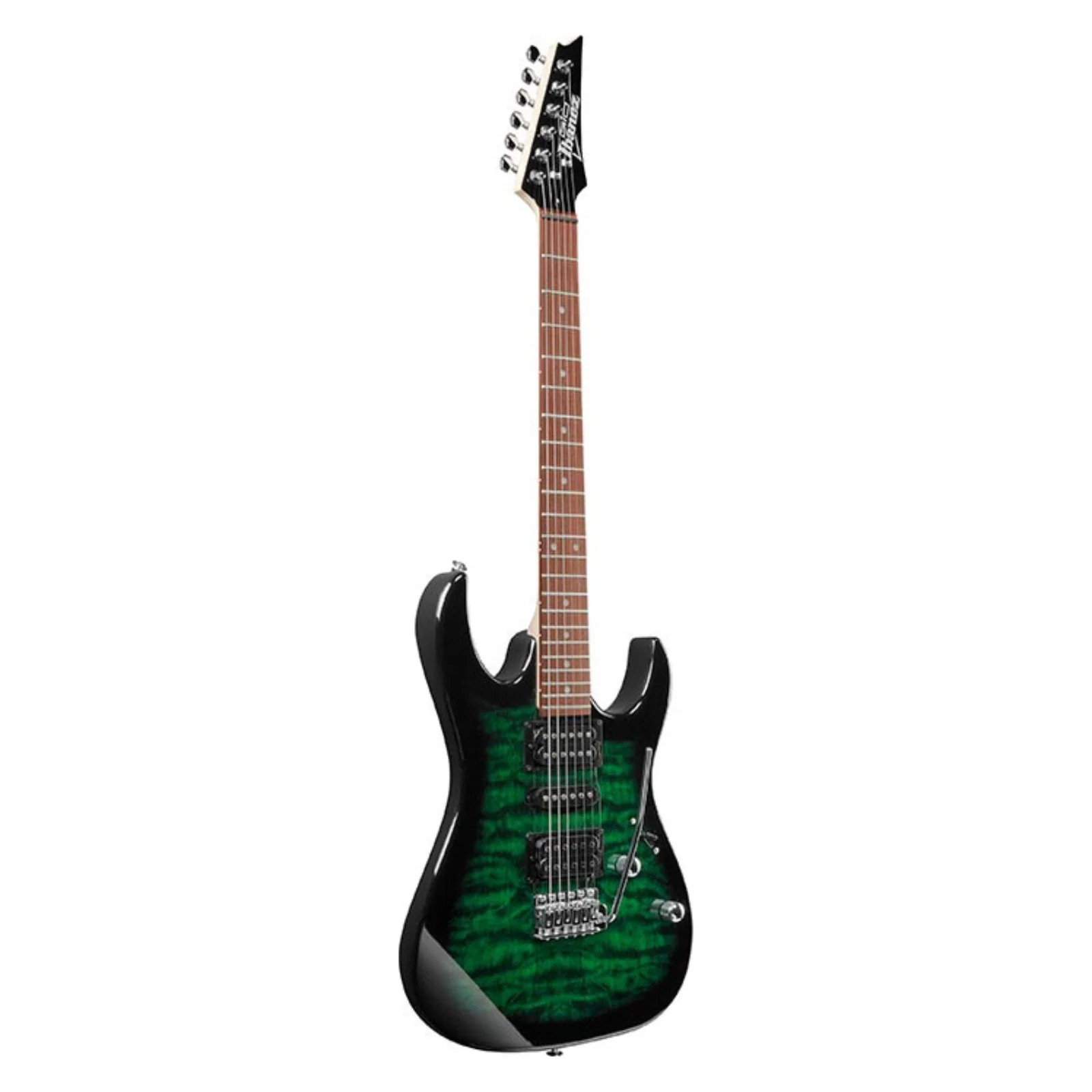 Ibanez GRX70QA-TEB Electric Guitar - Emerald Burst - Image 4