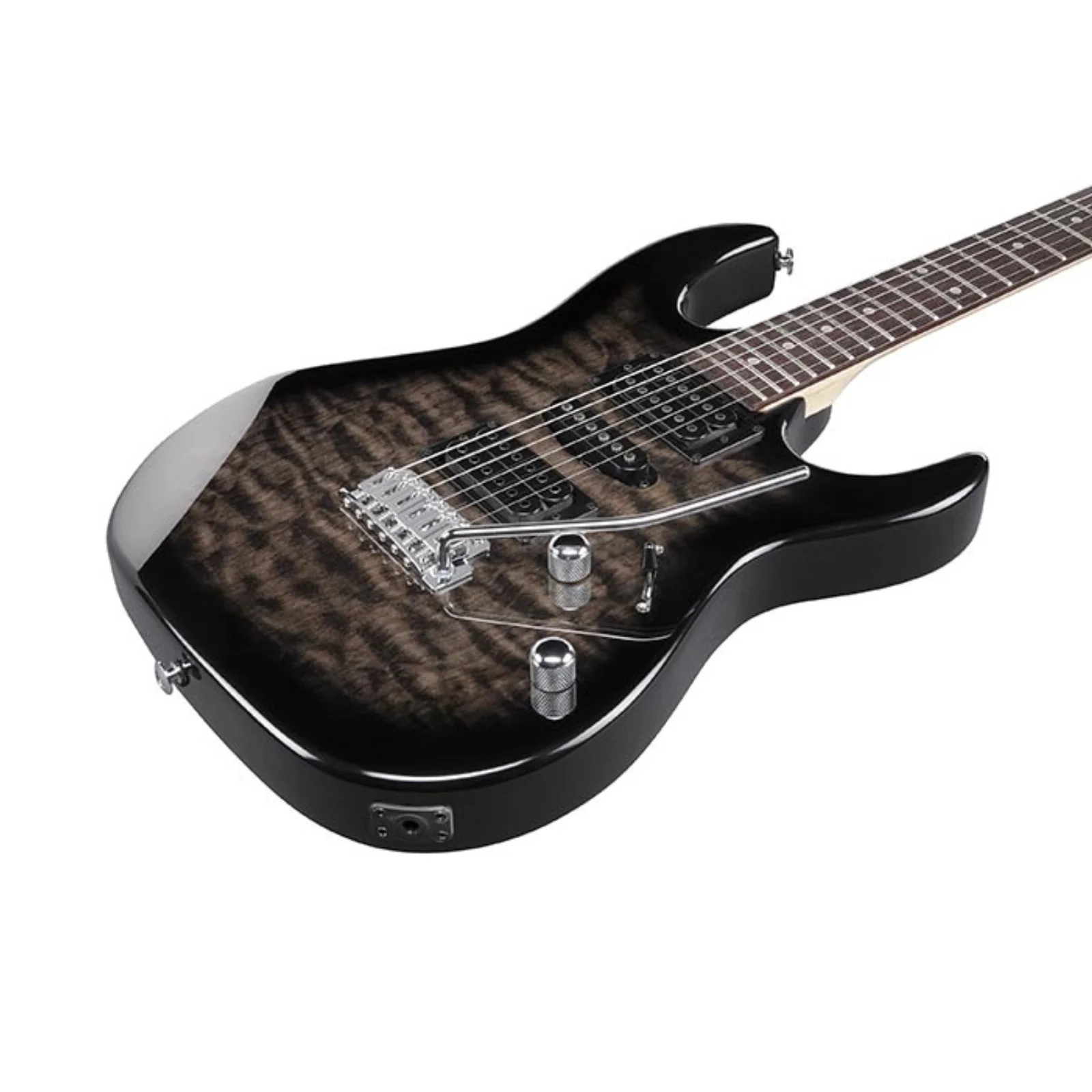 Ibanez GRX70QA-TKS Electric Guitar - Black Sunburst - Image 2