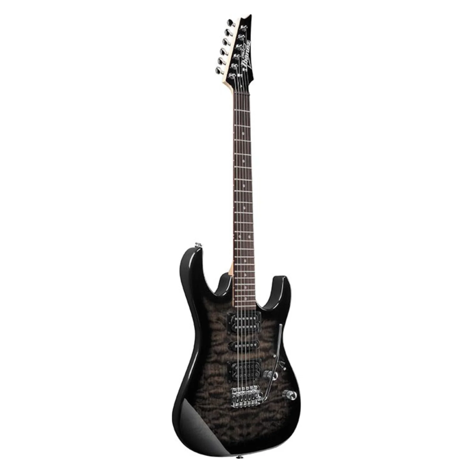 Ibanez GRX70QA-TKS Electric Guitar - Black Sunburst - Image 4