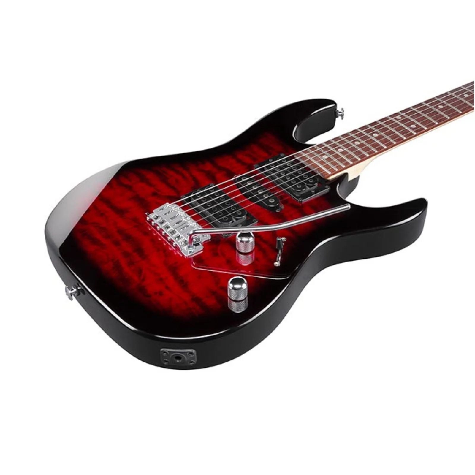 Ibanez GRX70QA-TRB Electric Guitar - Red Burst - Image 2