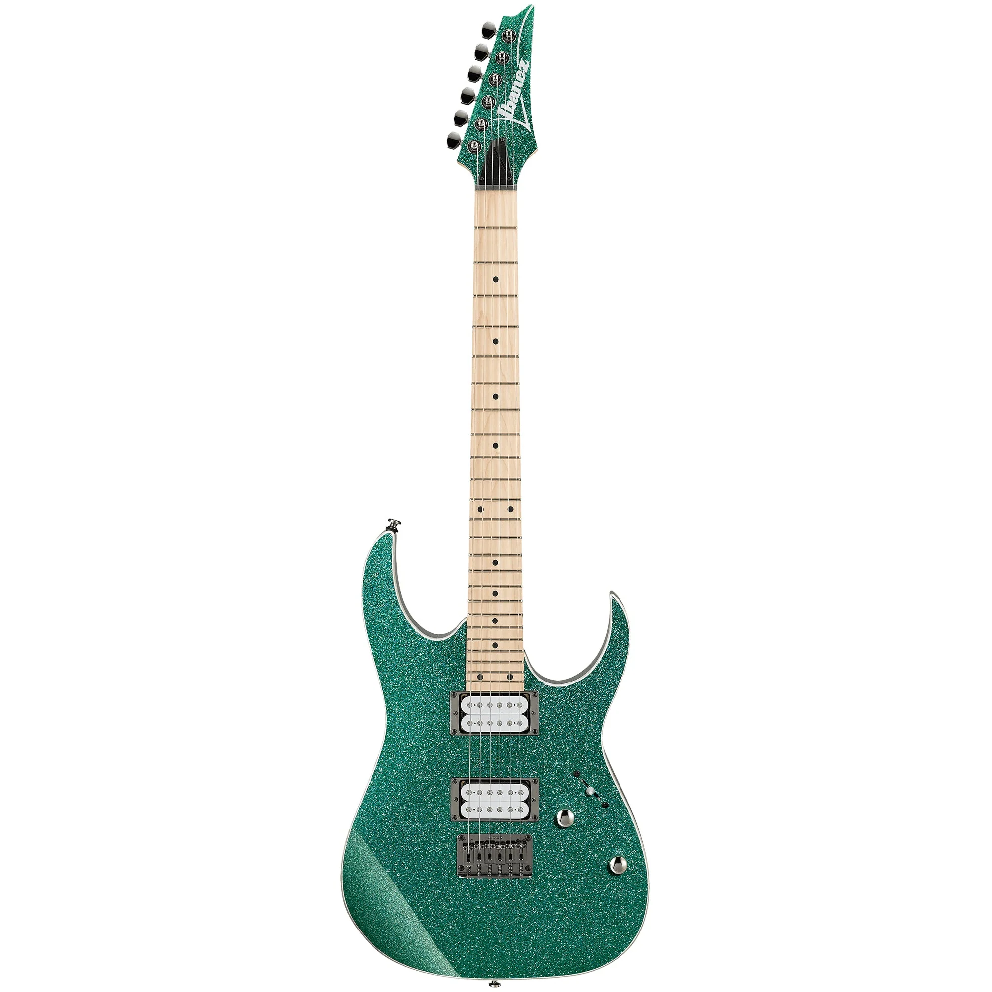 Ibanez RG421MSP‑TSP Electric Guitar – Turquoise Sparkle