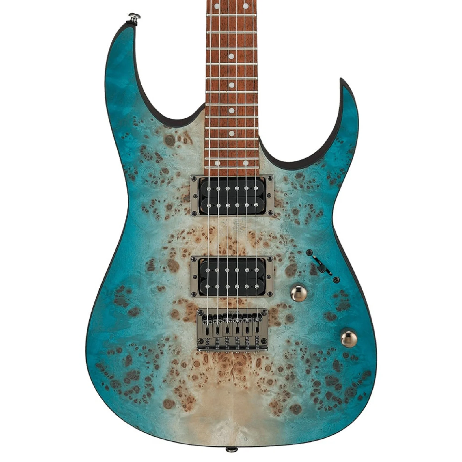 Ibanez RG421PB‑CHF Electric Guitar – Caribbean Shoreline Flat - Image 2