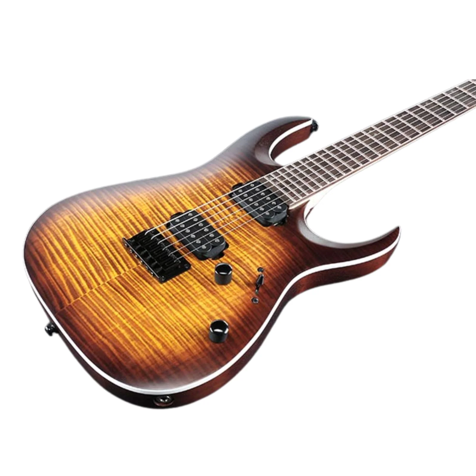 Ibanez RGA42FM-DEF Electric Guitar – Dragon Eye Burst Flat - Image 2