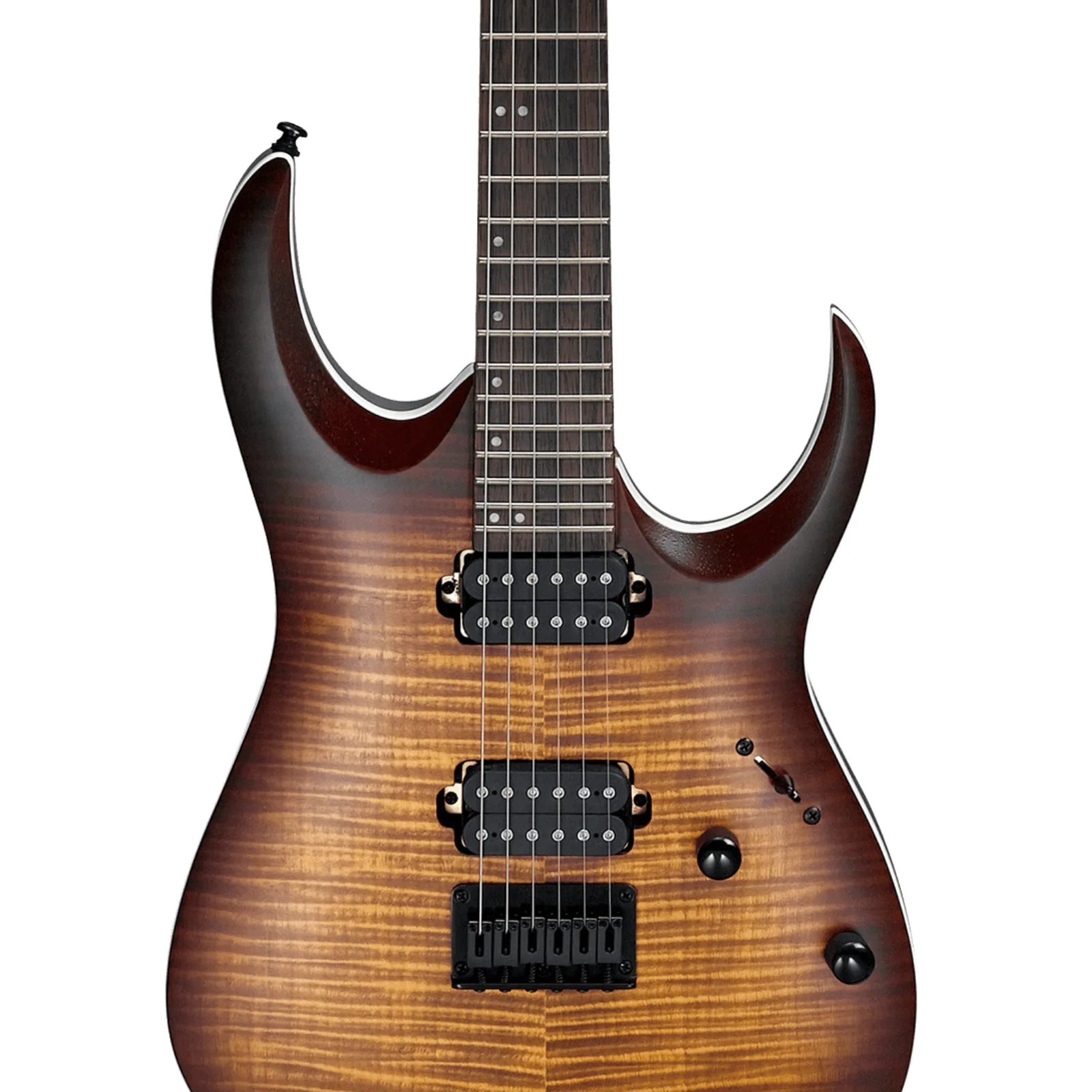 Ibanez RGA42FM-DEF Electric Guitar – Dragon Eye Burst Flat - Image 5
