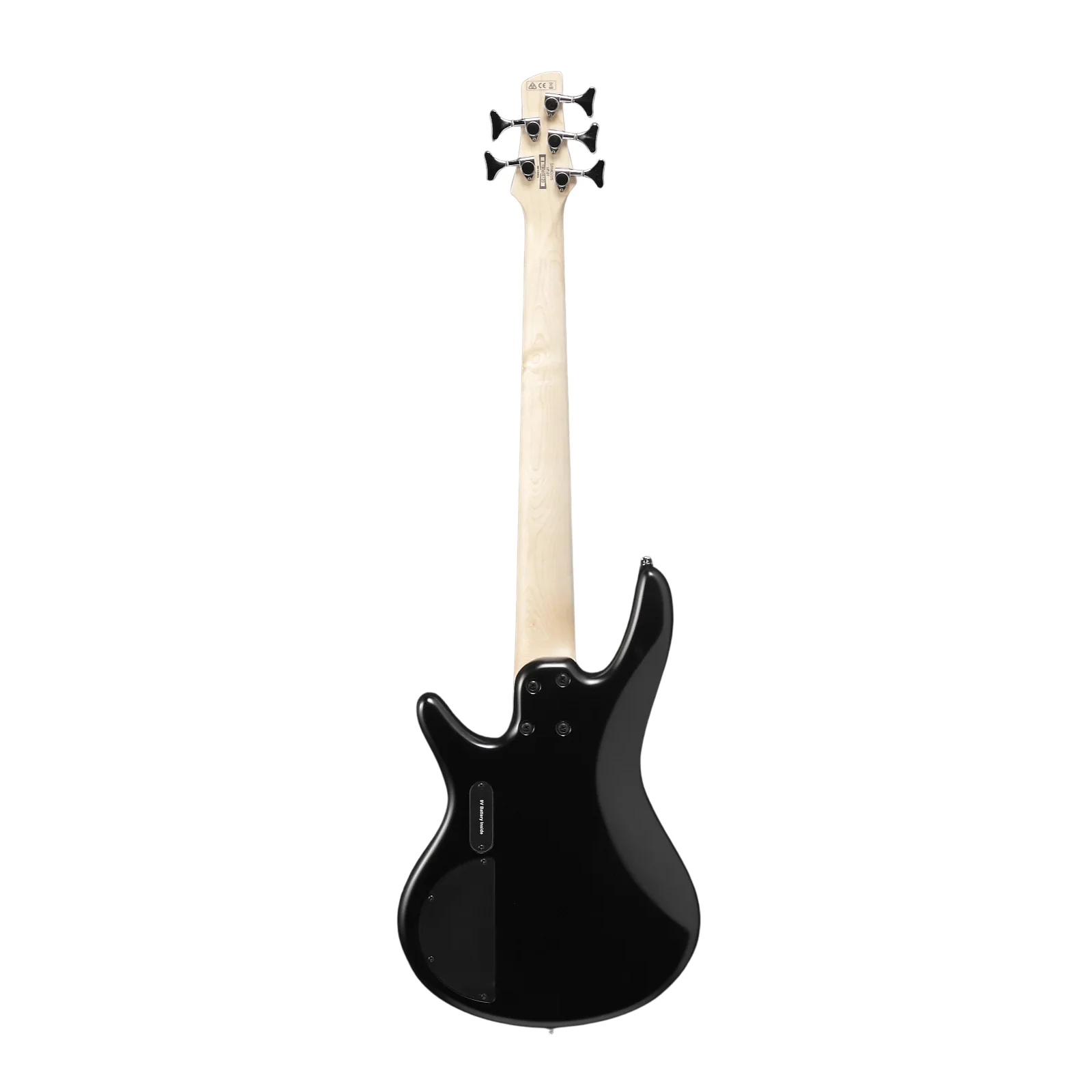 Ibanez SRMD205 Medium Scale Bass Guitar - Black Flat - Image 2