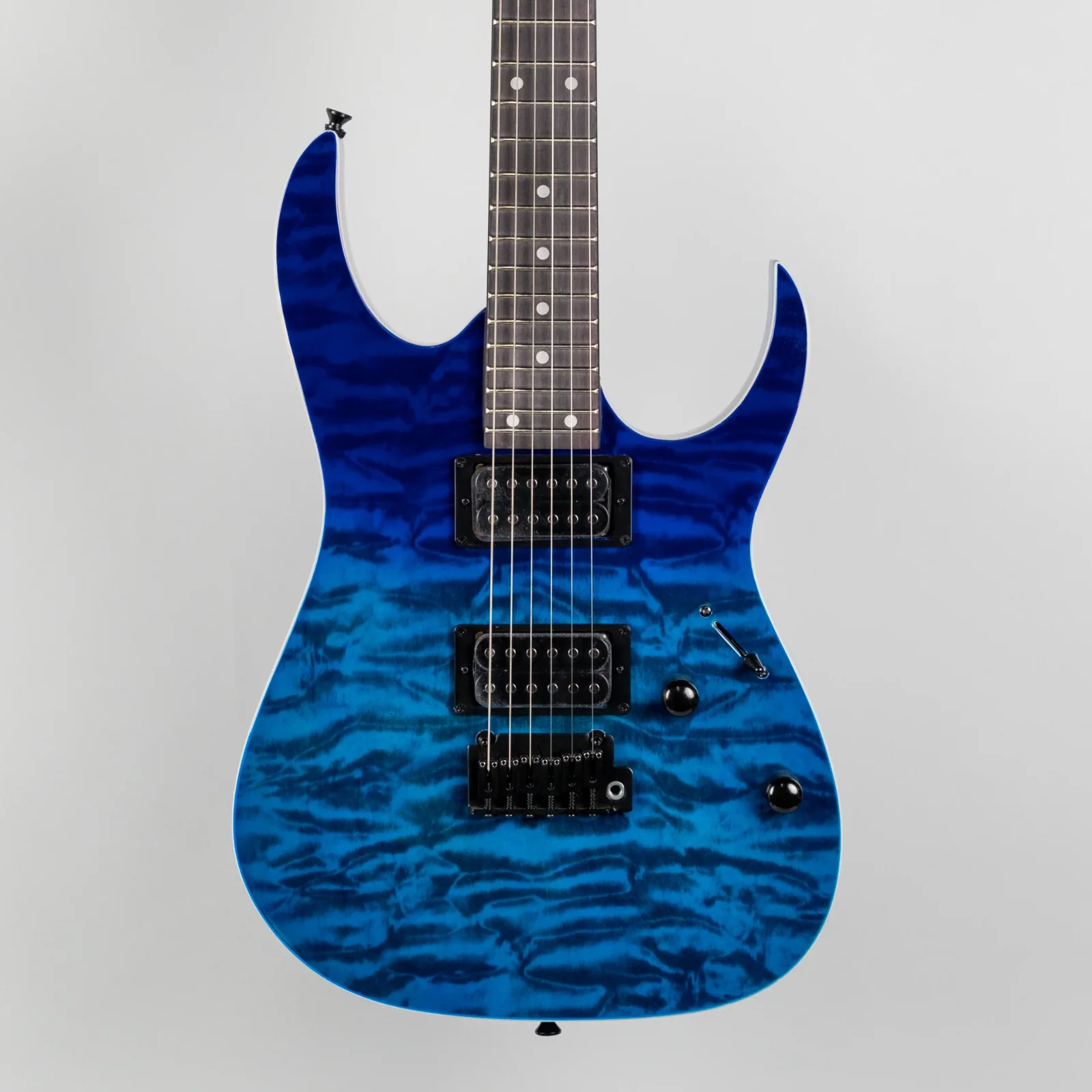 Ibanez GRG120QASP-BGD Electric Guitar - Blue Gradation - Image 4