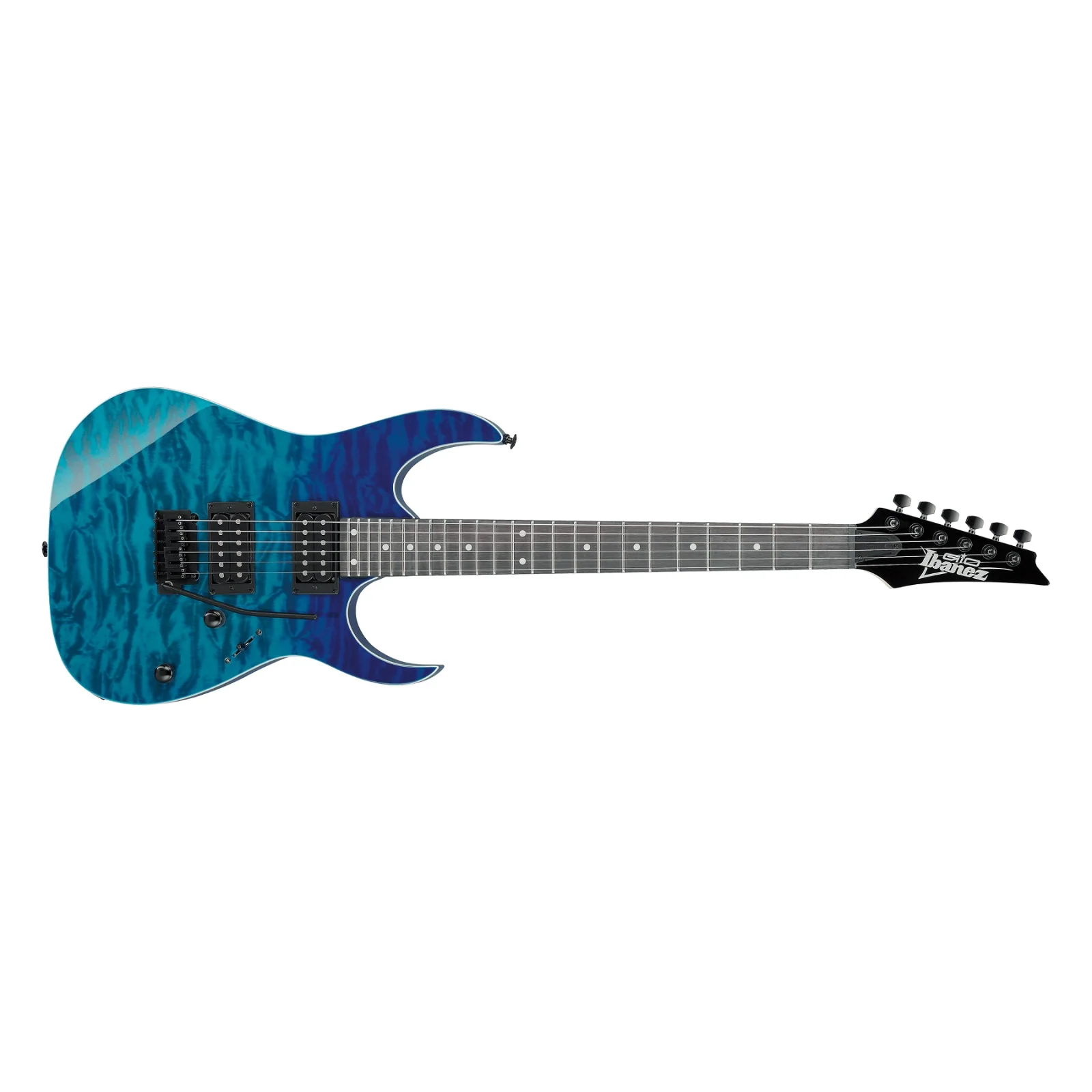 Ibanez GRG120QASP-BGD Electric Guitar - Blue Gradation - Image 5