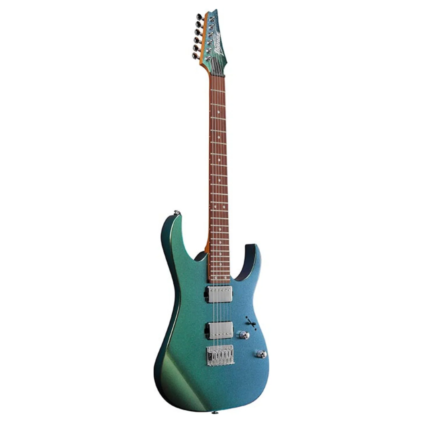 Ibanez GRG121SP-GYC Electric Guitar - Green Yellow Chameleon - Image 4