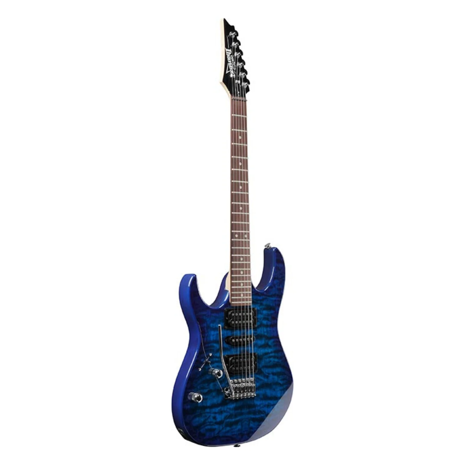 Ibanez GRX70QAL-TBB Left Handed Electric Guitar - Blue Burst - Image 2